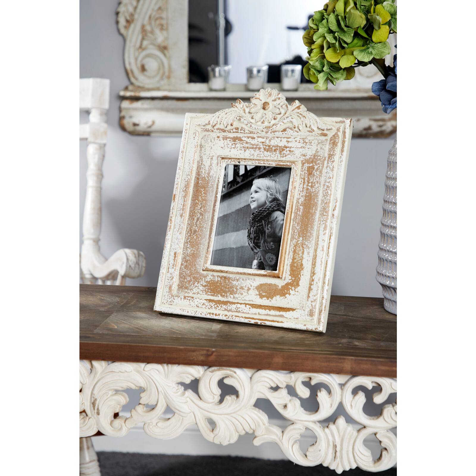 2 Pack Whitewashed Vintage Style 11" x 14" Frame