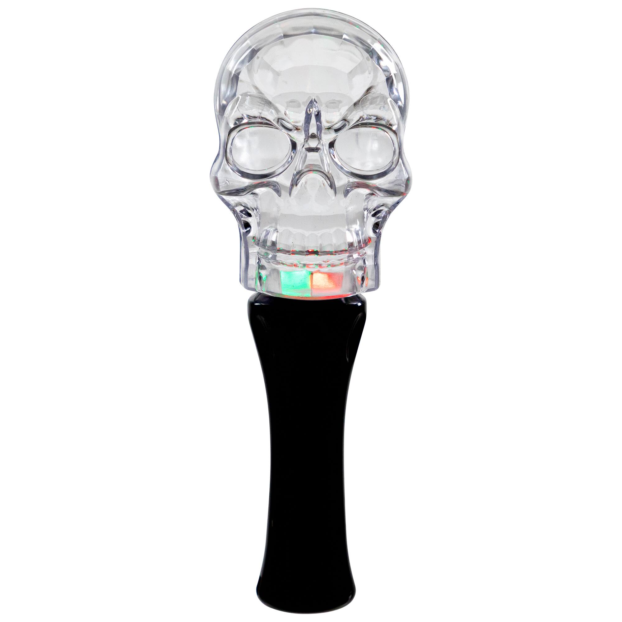9" LED Transparent Multi-Function Halloween Skull Light