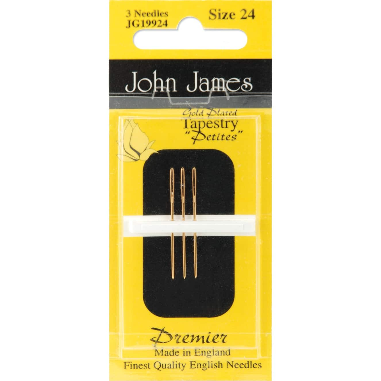 Colonial Needle John James Gold Tapestry Petites Hand Needles, Size 24 ...