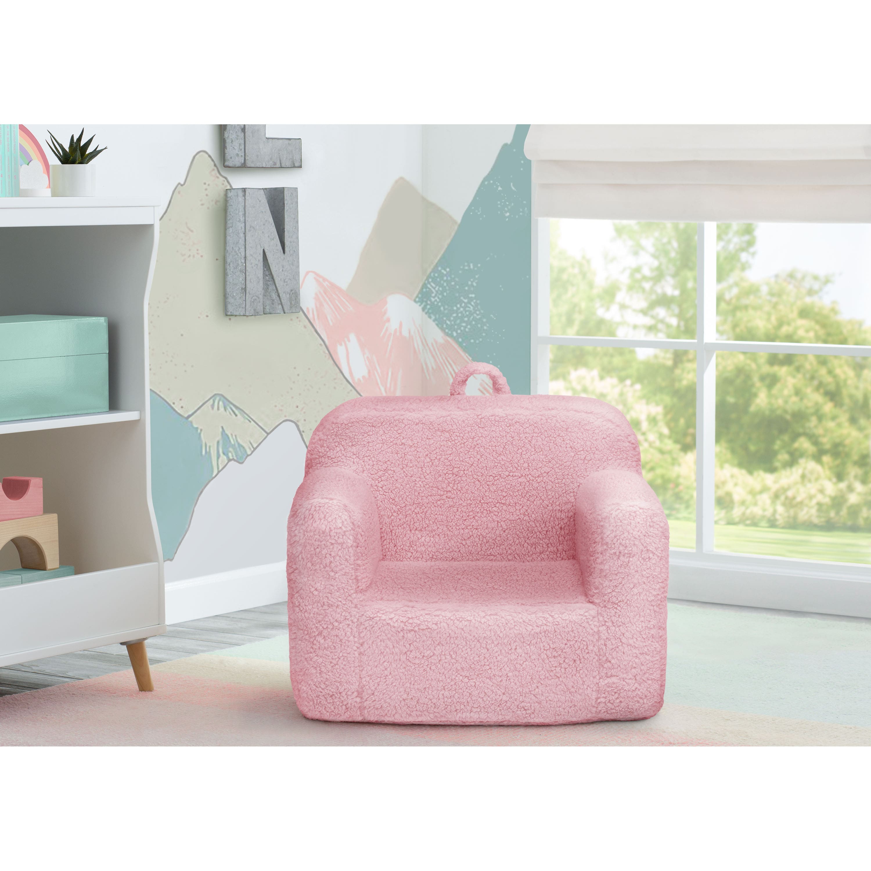 Delta Children Cozee Sherpa Chair for Kids