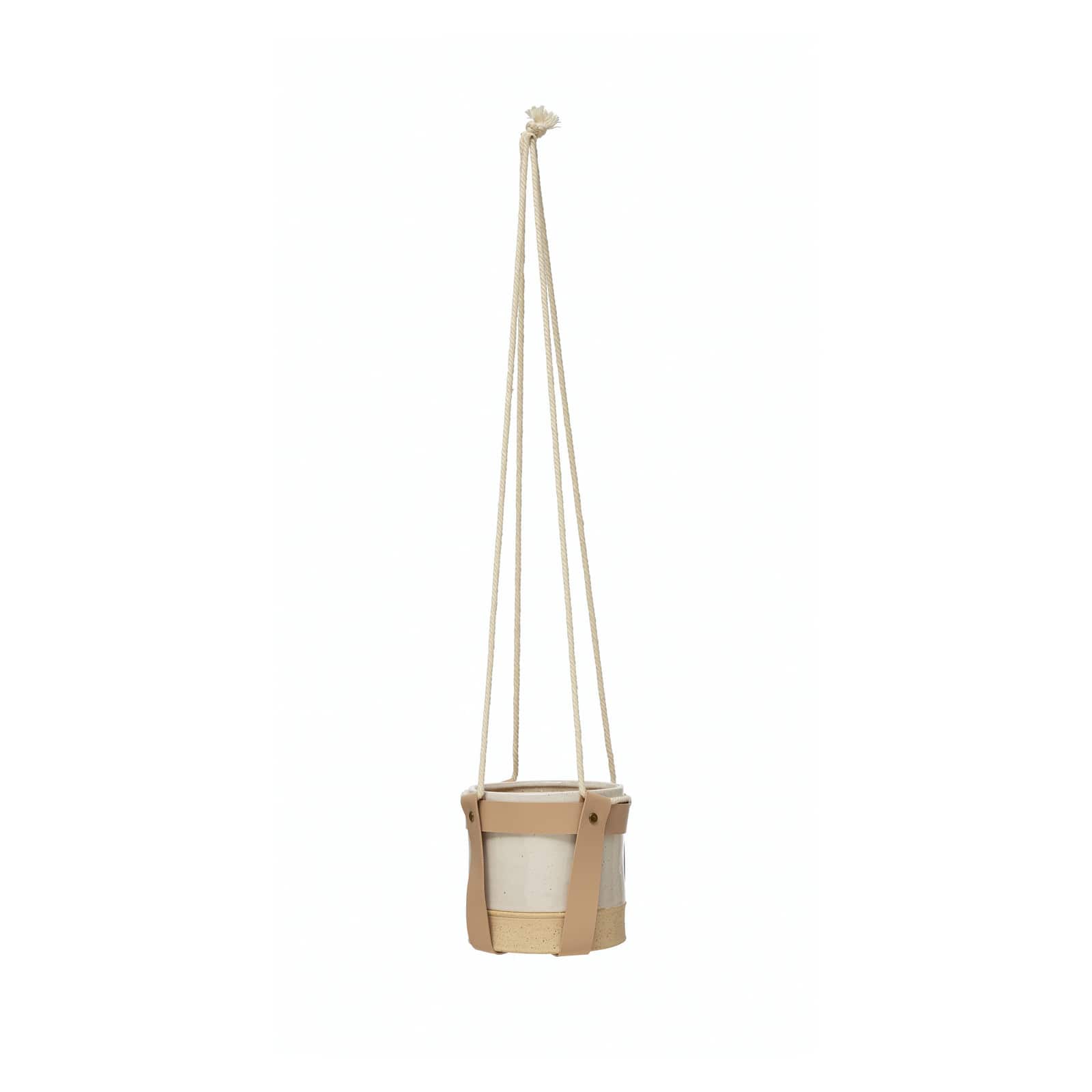 Hello Honey&#xAE; 6&#x22; Hanging Stoneware Planter