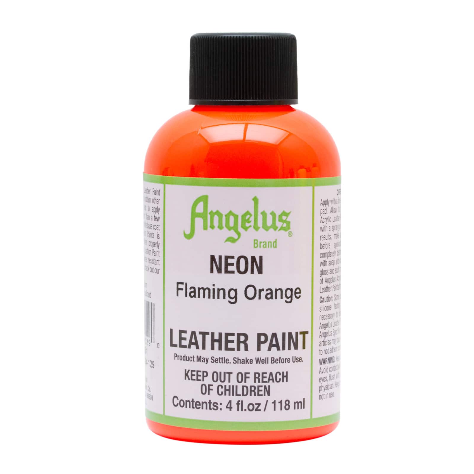 Angelus Neon Acrylic Leather Paint for Shoes, Sneakers, Bags, 12