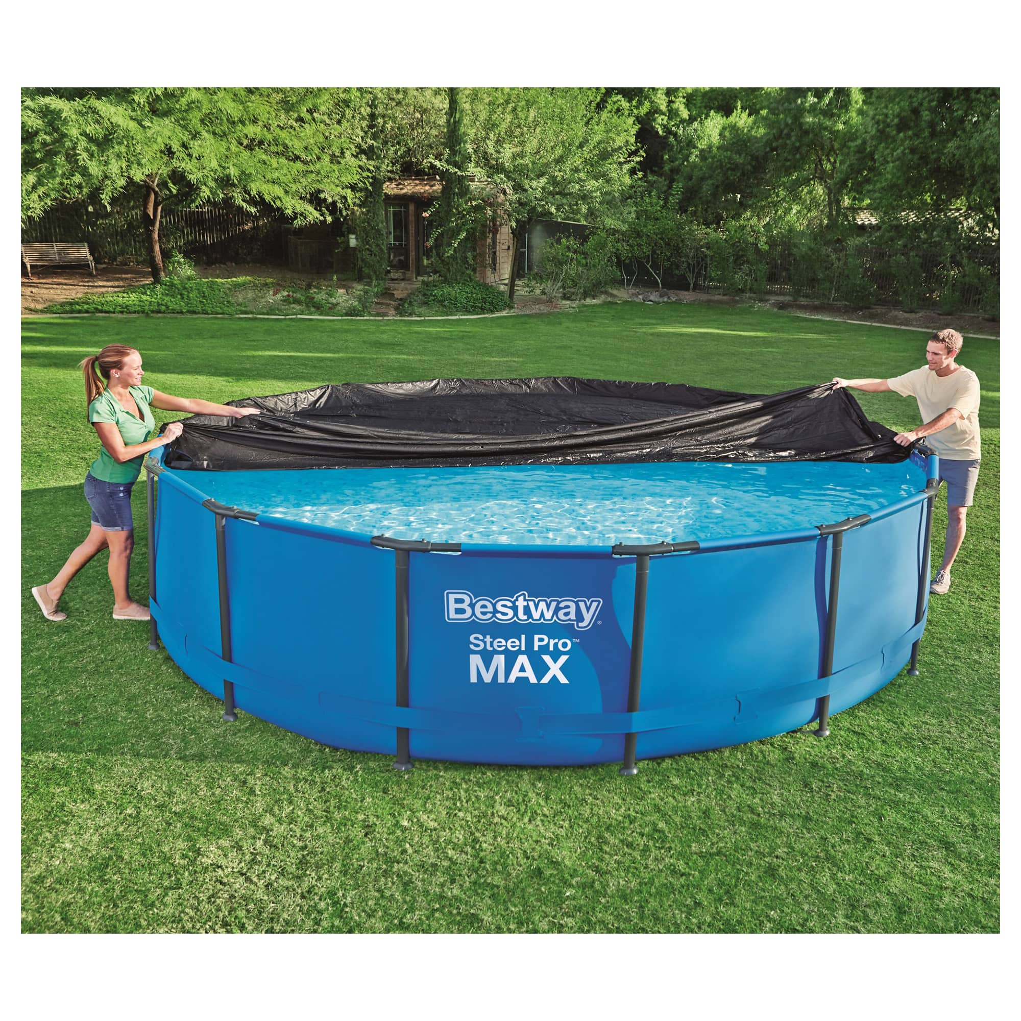 Bestway Flowclear&#x2122; 15ft. Pool Cover