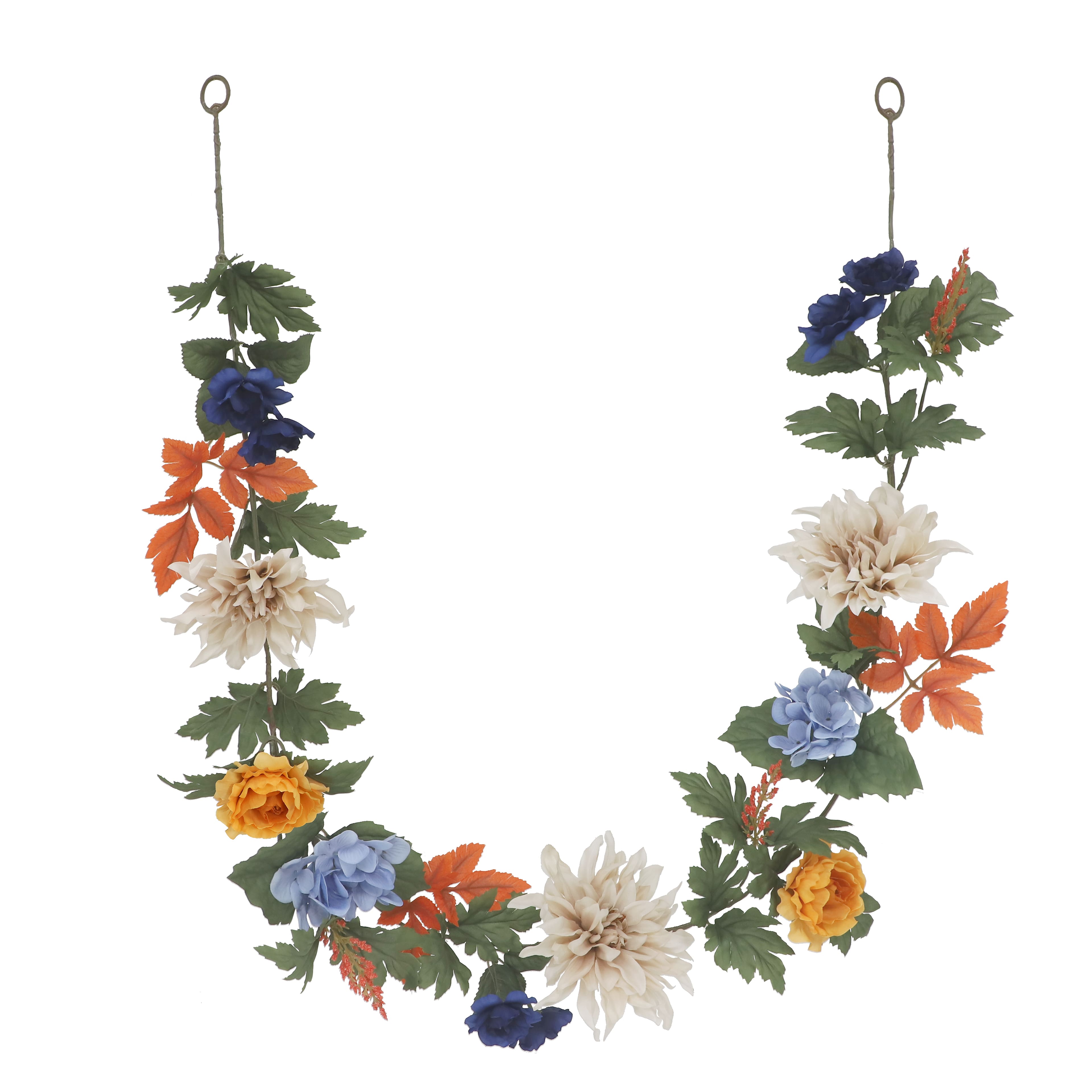6ft. Multicolor Dahlia &#x26; Hydrangea Garland by Ashland&#xAE;