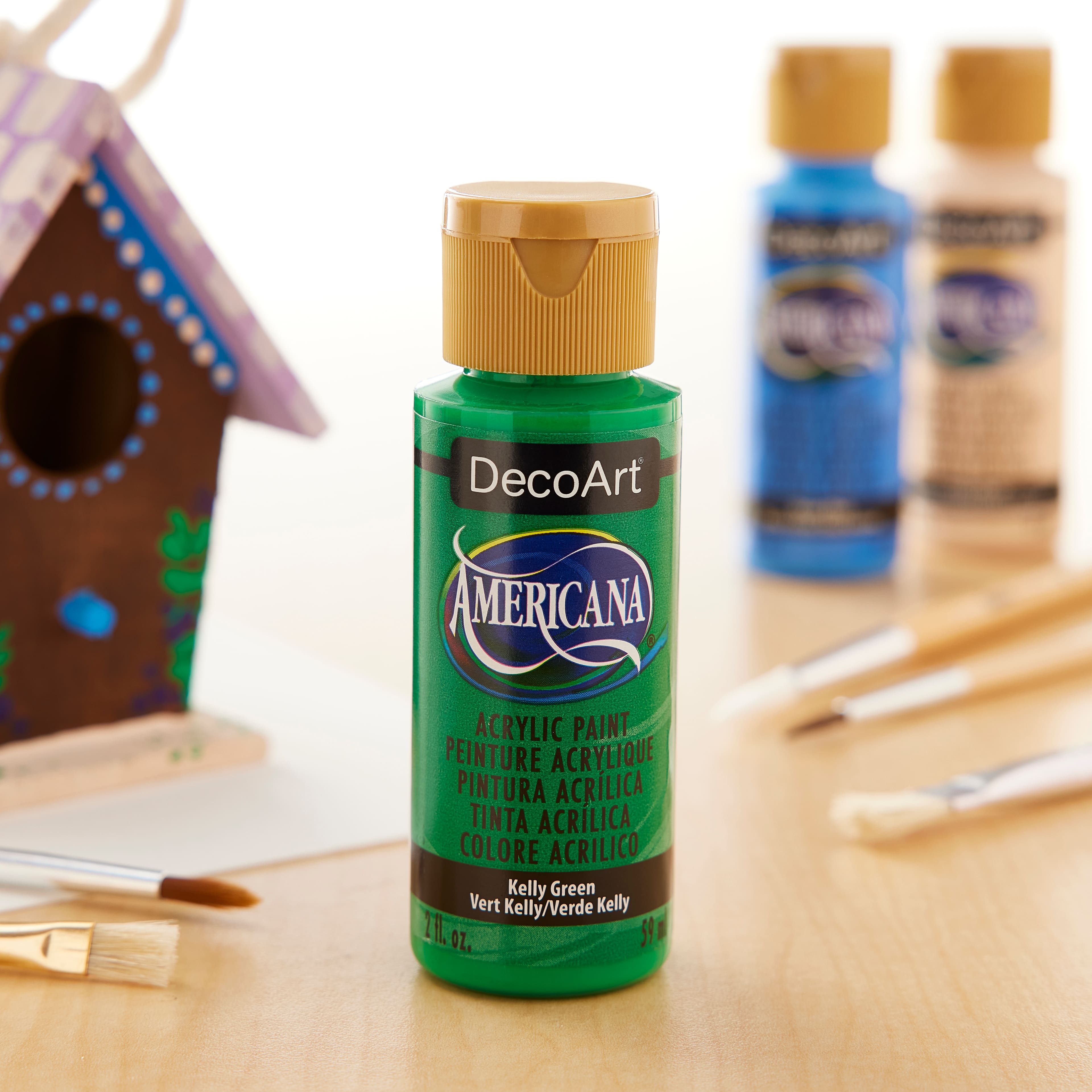 Americana Acrylic Paint 2 oz Kelly Green