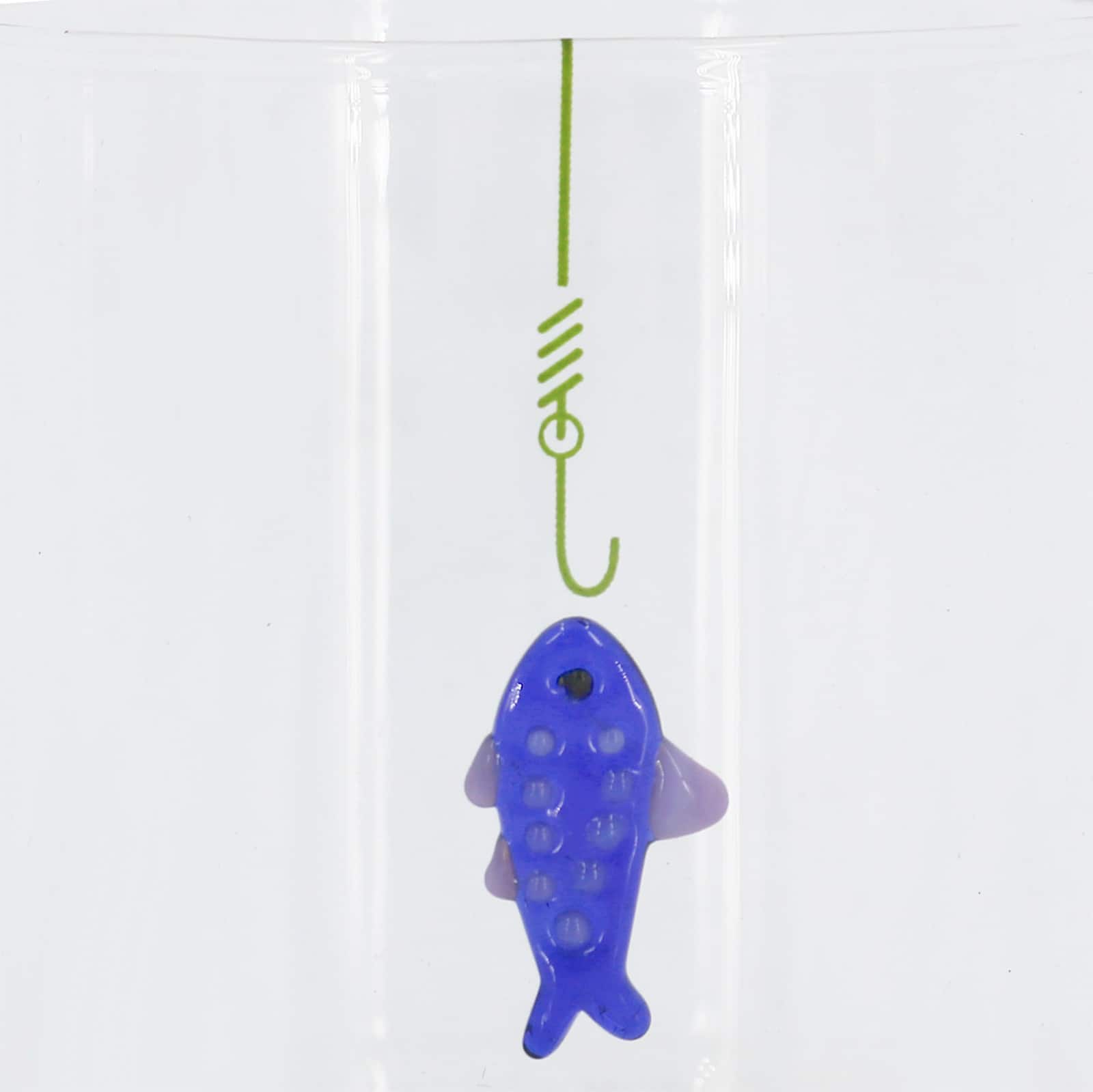 Assorted 13.5oz. Fish Glass Cup by Ashland&#xAE;