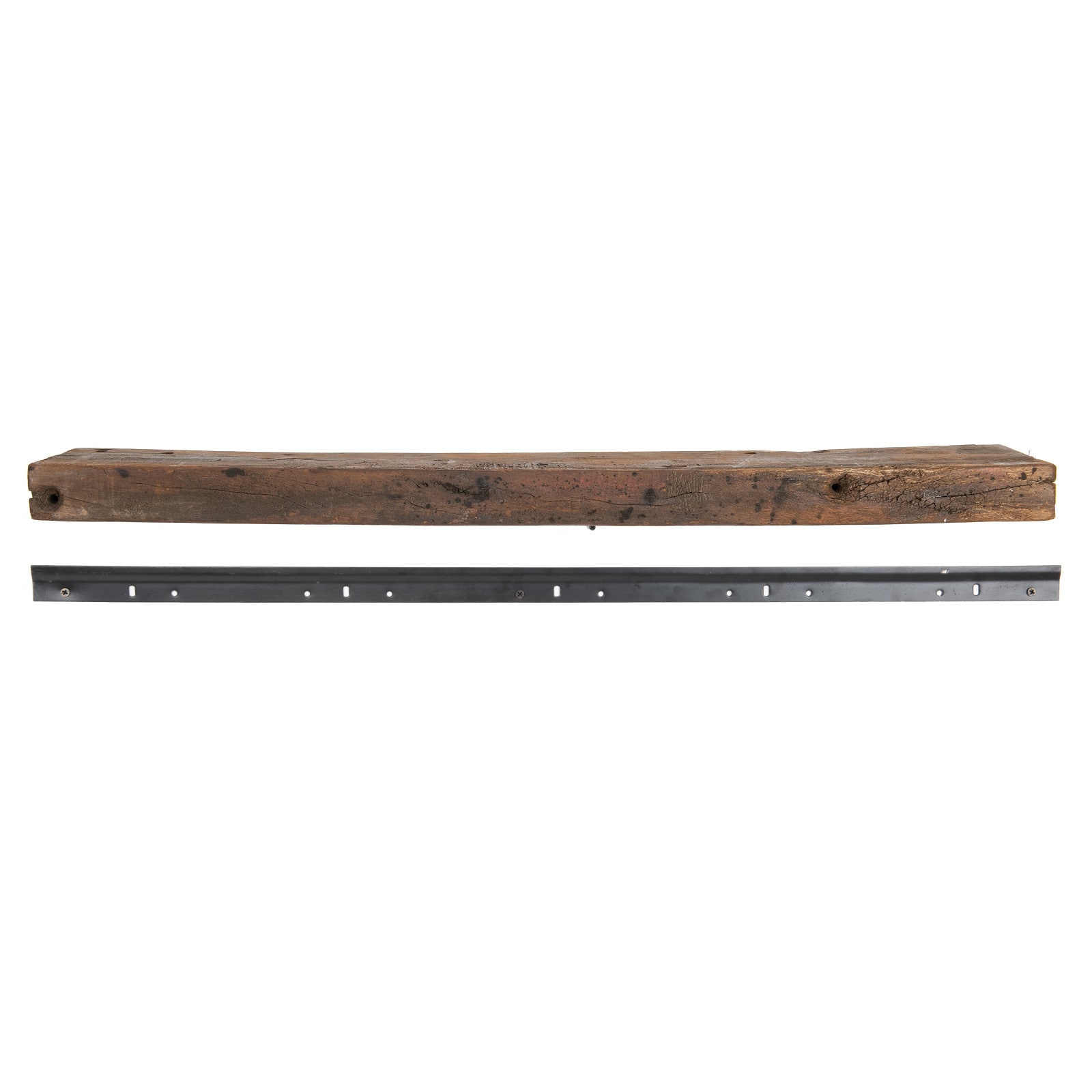 Hello Honey&#xAE; 48&#x22; Reclaimed Wood Floating Wall Shelf