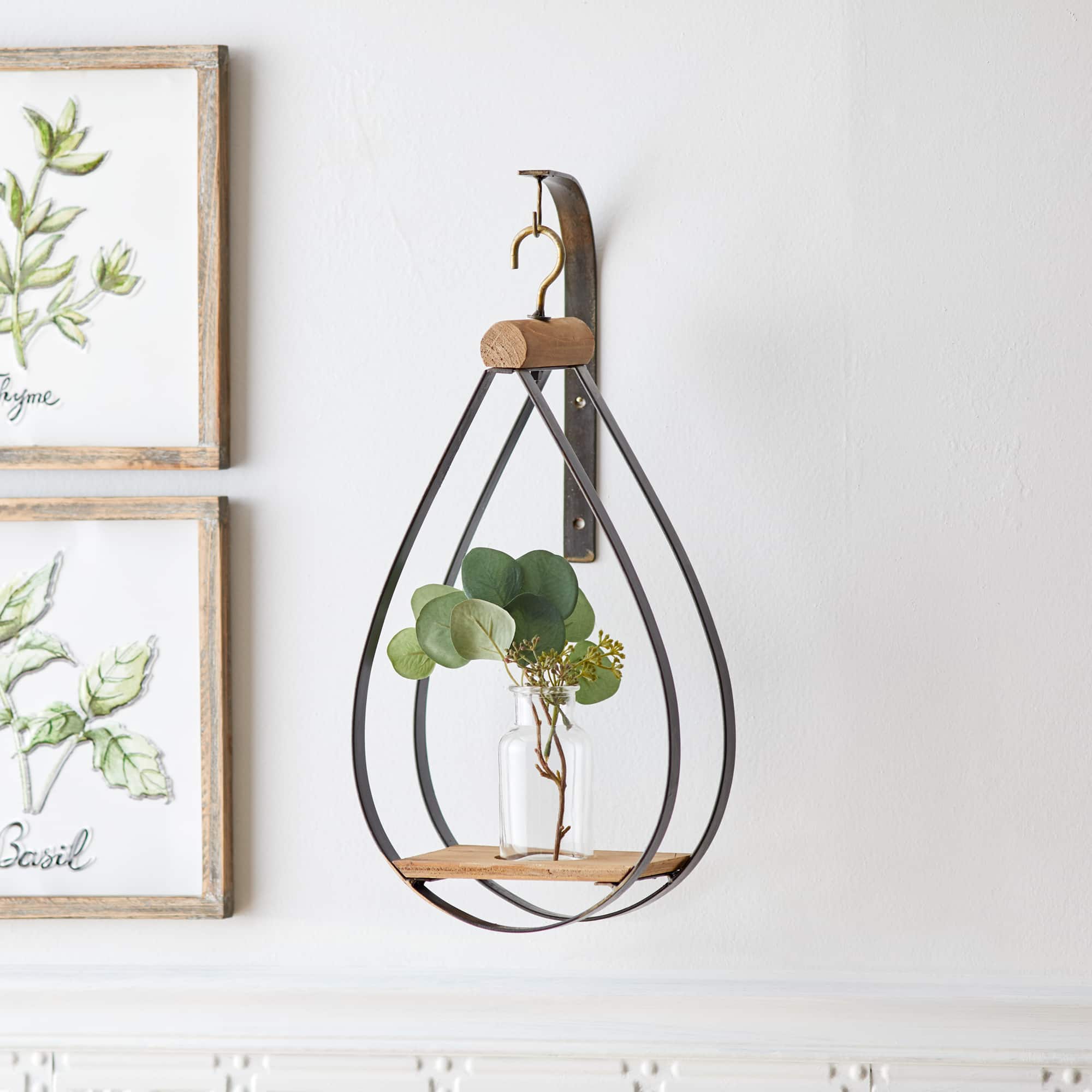 21" Hanging Bottle Vase Set