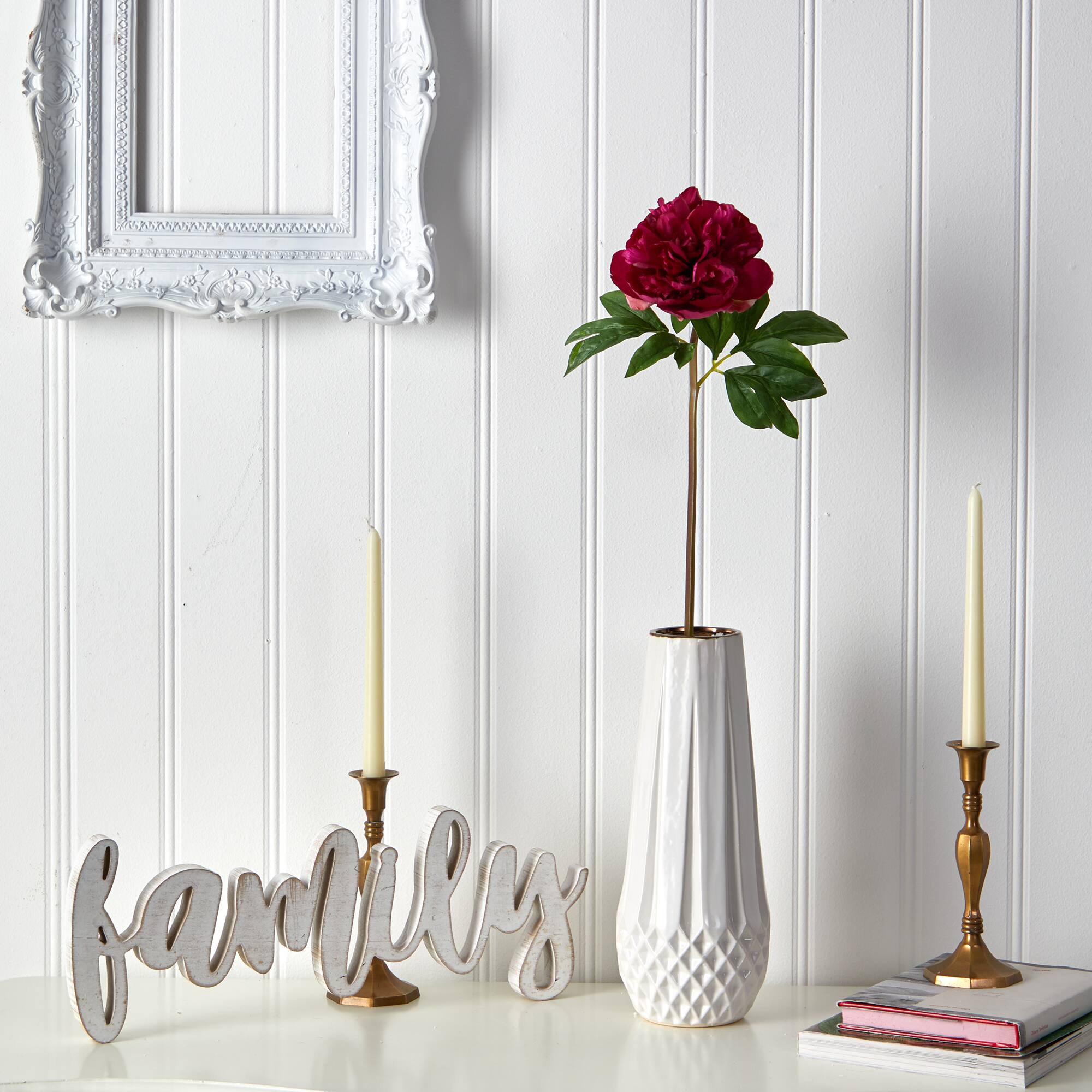 Peony Artificial Flower Stem