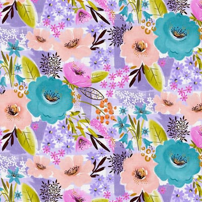 Fabric Editions Floral Cotton Fabric | Michaels