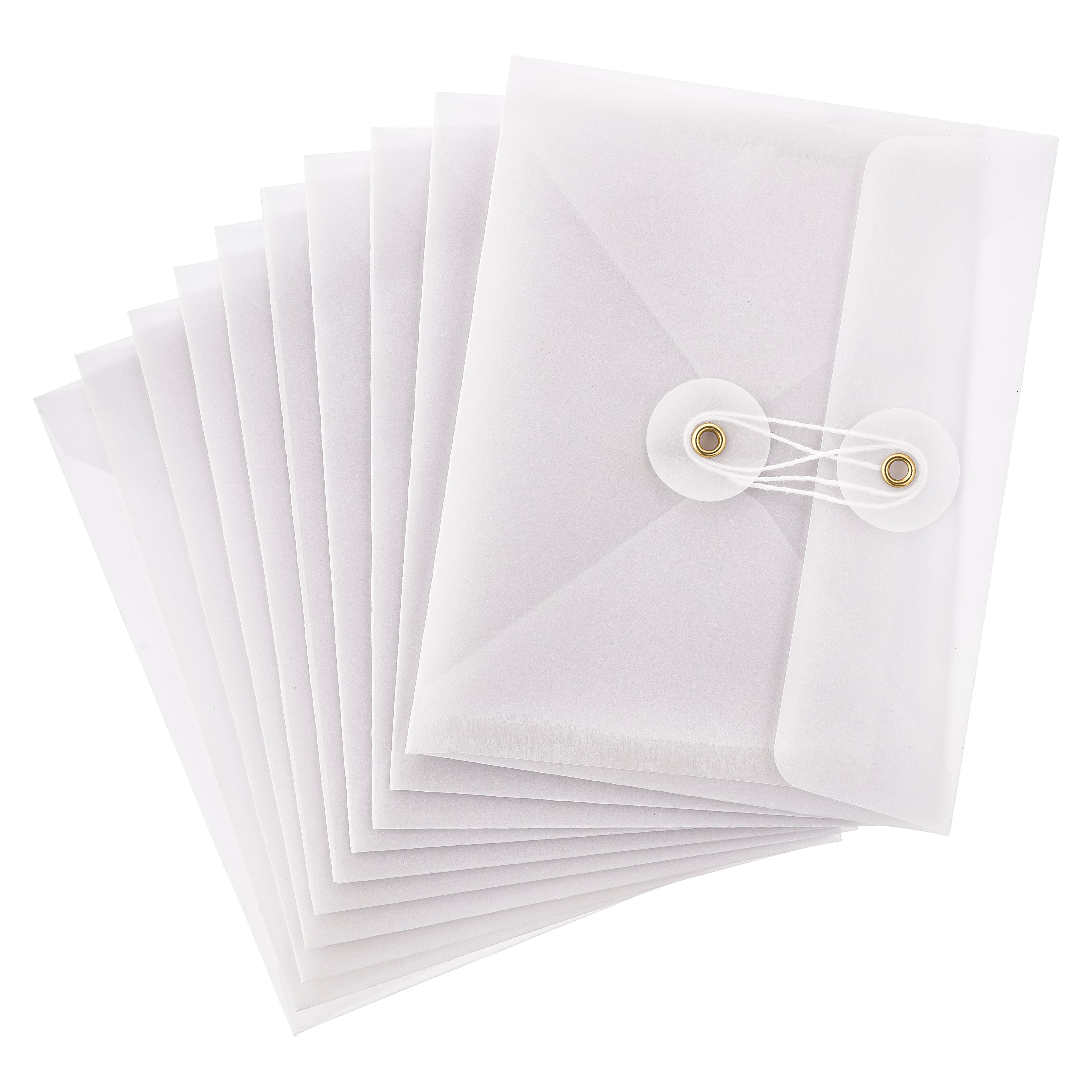5/10 Pièces Enveloppes Blanches Enveloppe Vierge 5 x 7 Sac