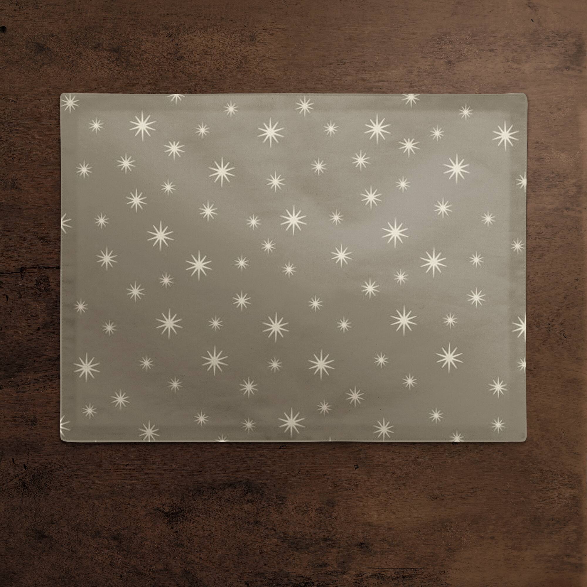 Gray Twinkle Cotton Twill Placemat