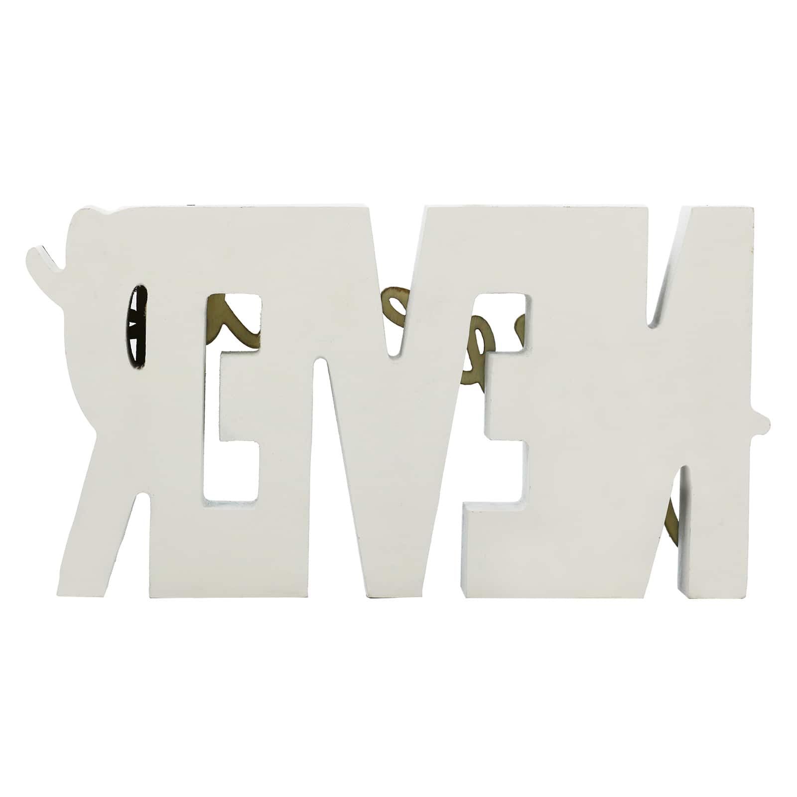 8&#x22; Never Give Up Tabletop Sign by Ashland&#xAE;