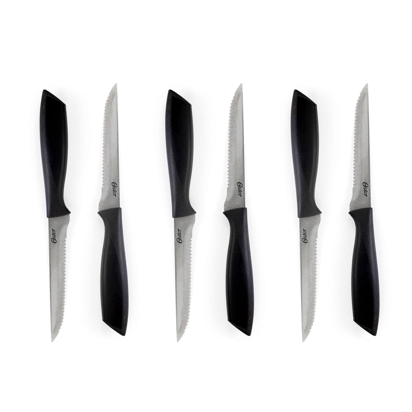 Gibson Home&#xAE; Westminster 23-Piece Black Carbon Stainless Steel Cutlery Set with Kitchen Tools