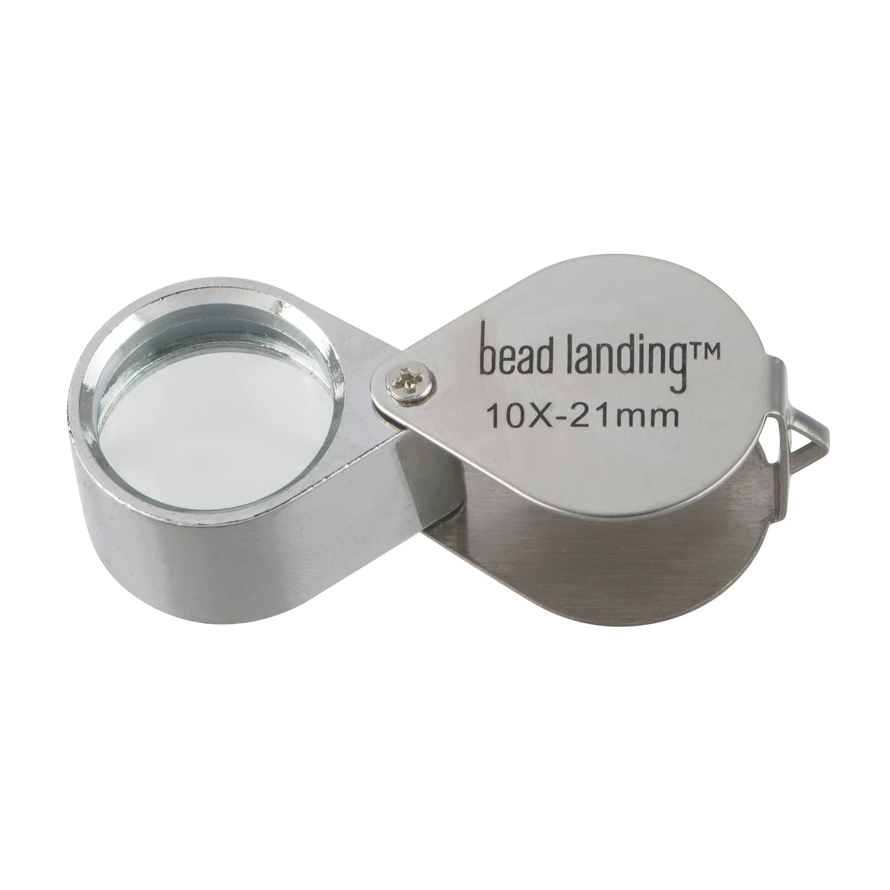 Silver 10X Magnification Loupe by Bead Landing™
