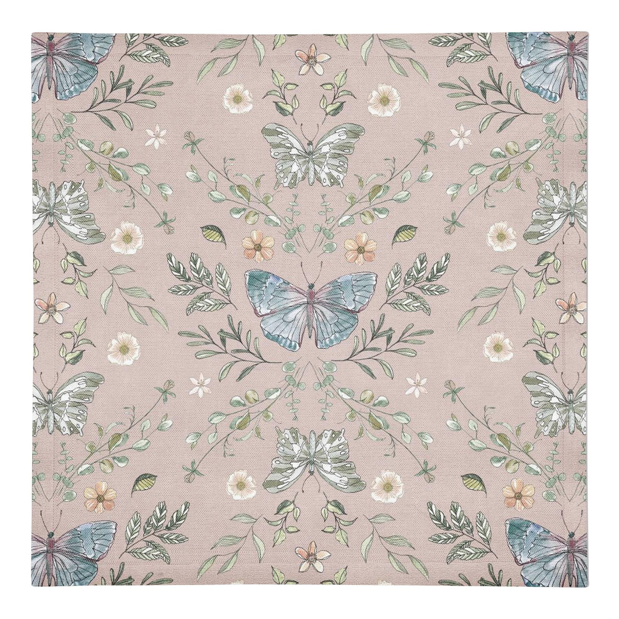 Butterfly Cotton Twill Napkin