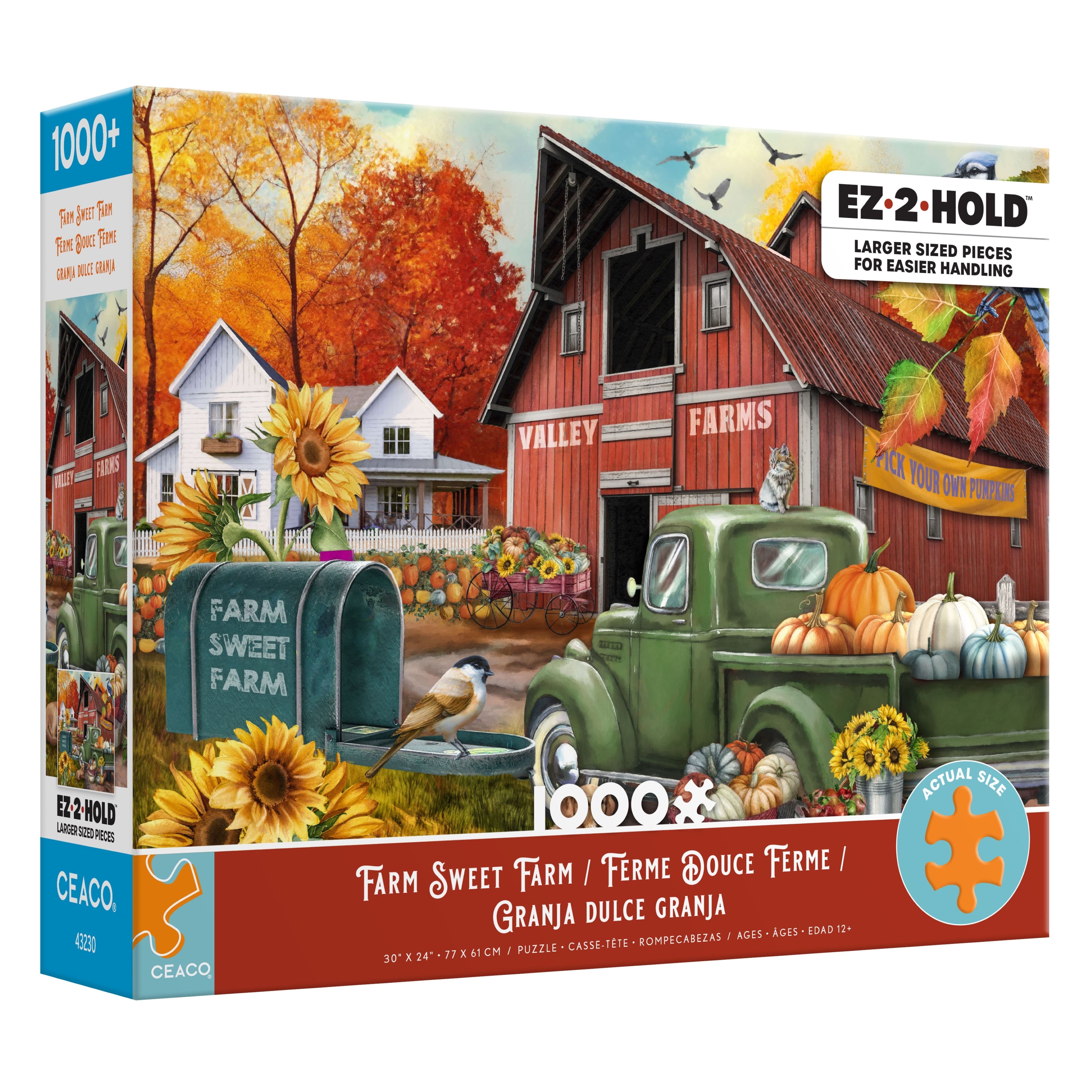 Assorted EZ 2 Hold™ 1,000 Piece Puzzle