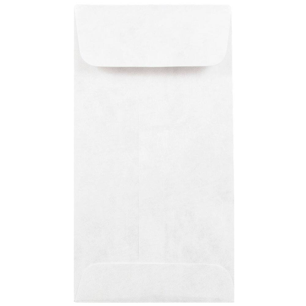 JAM Paper 3.5&#x22; x 6.5&#x22; White Tyvek Envelopes, 25ct.
