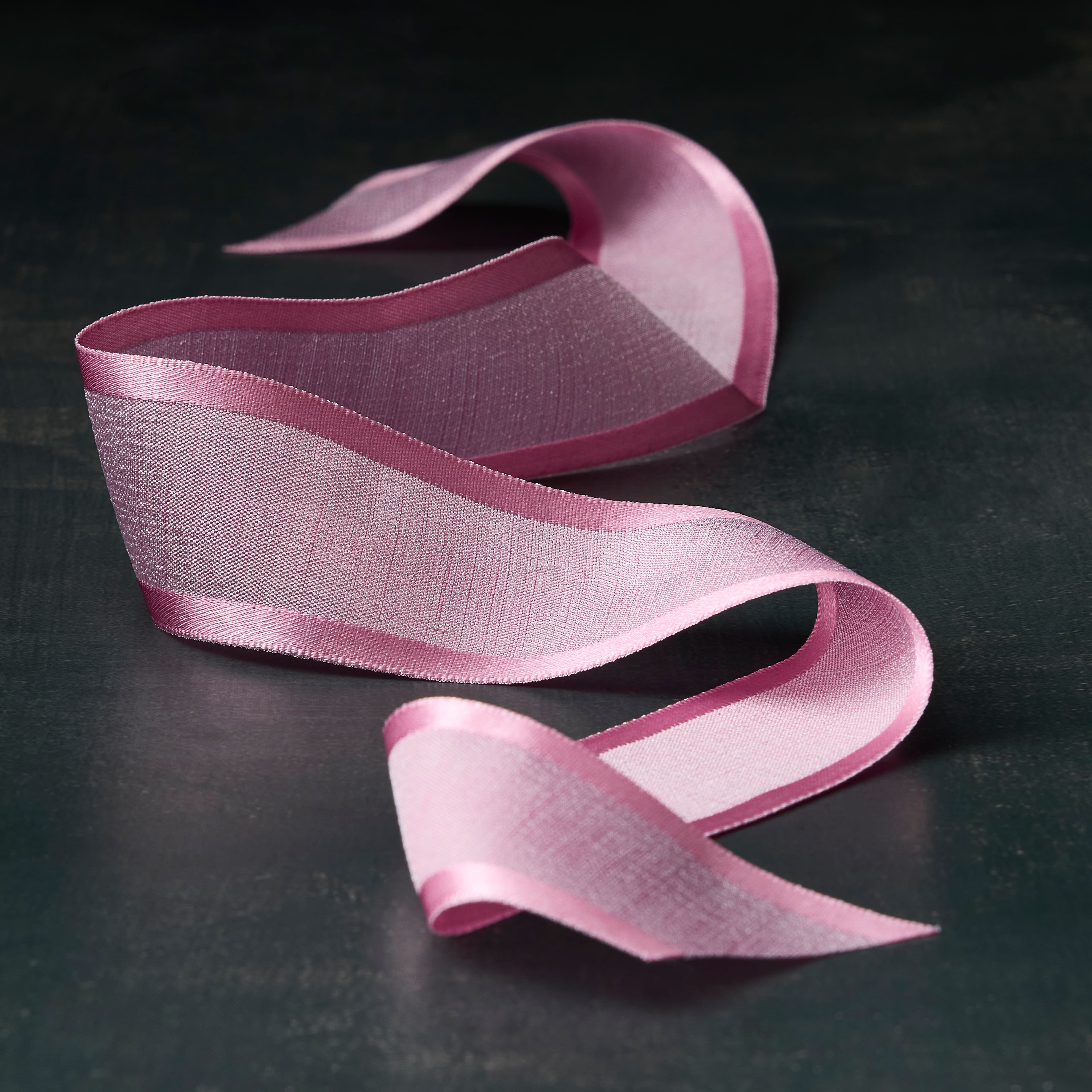 1.5" x 3yd. Sheer with Satin Edge Ribbon by Celebrate It® Classic