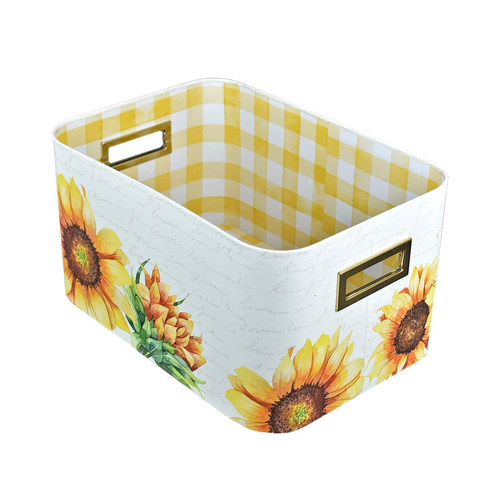 Large Sunflower Decorative Box with Lid by Ashland&#xAE;