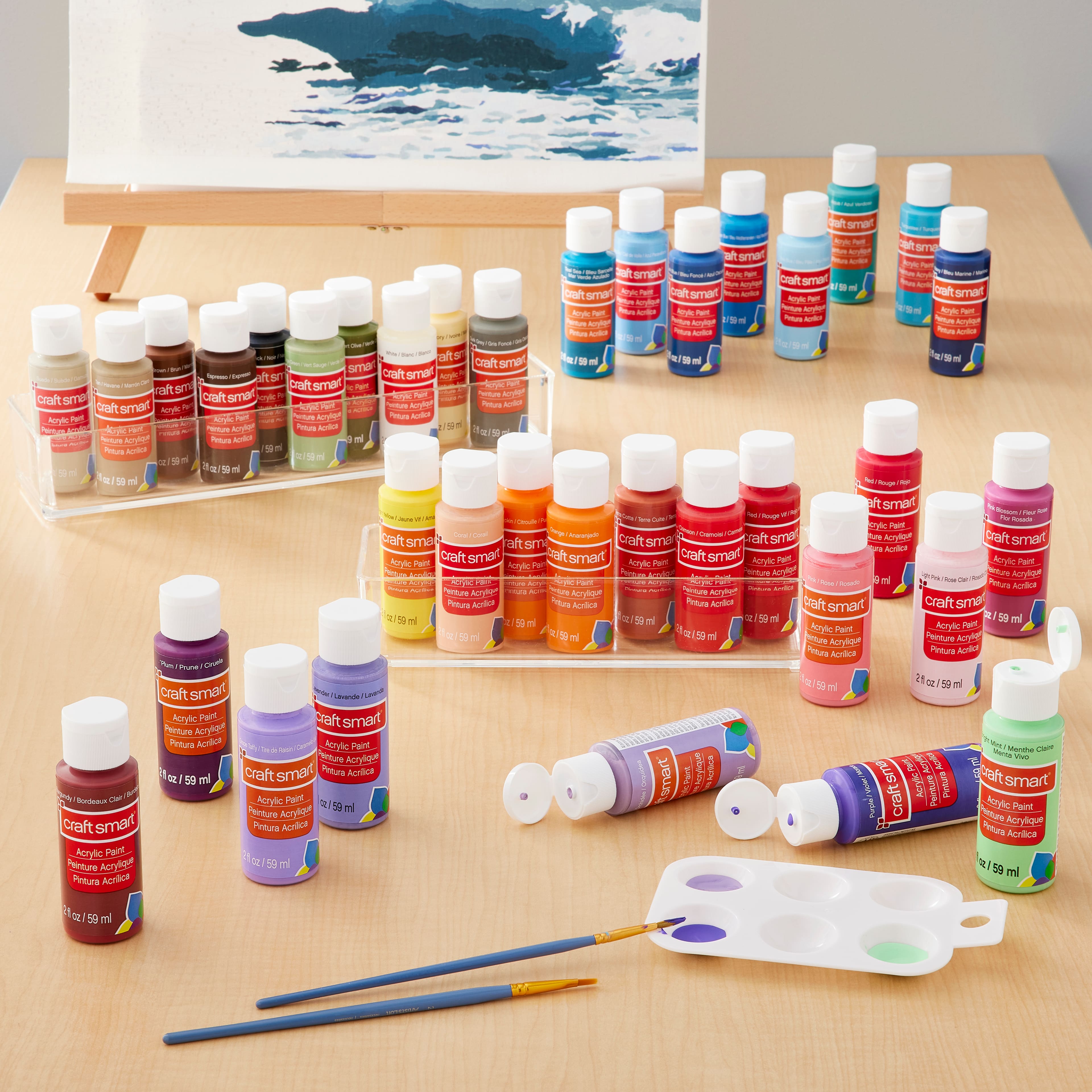 36 Colour Acrylic Paint Value Set by Craft Smart®