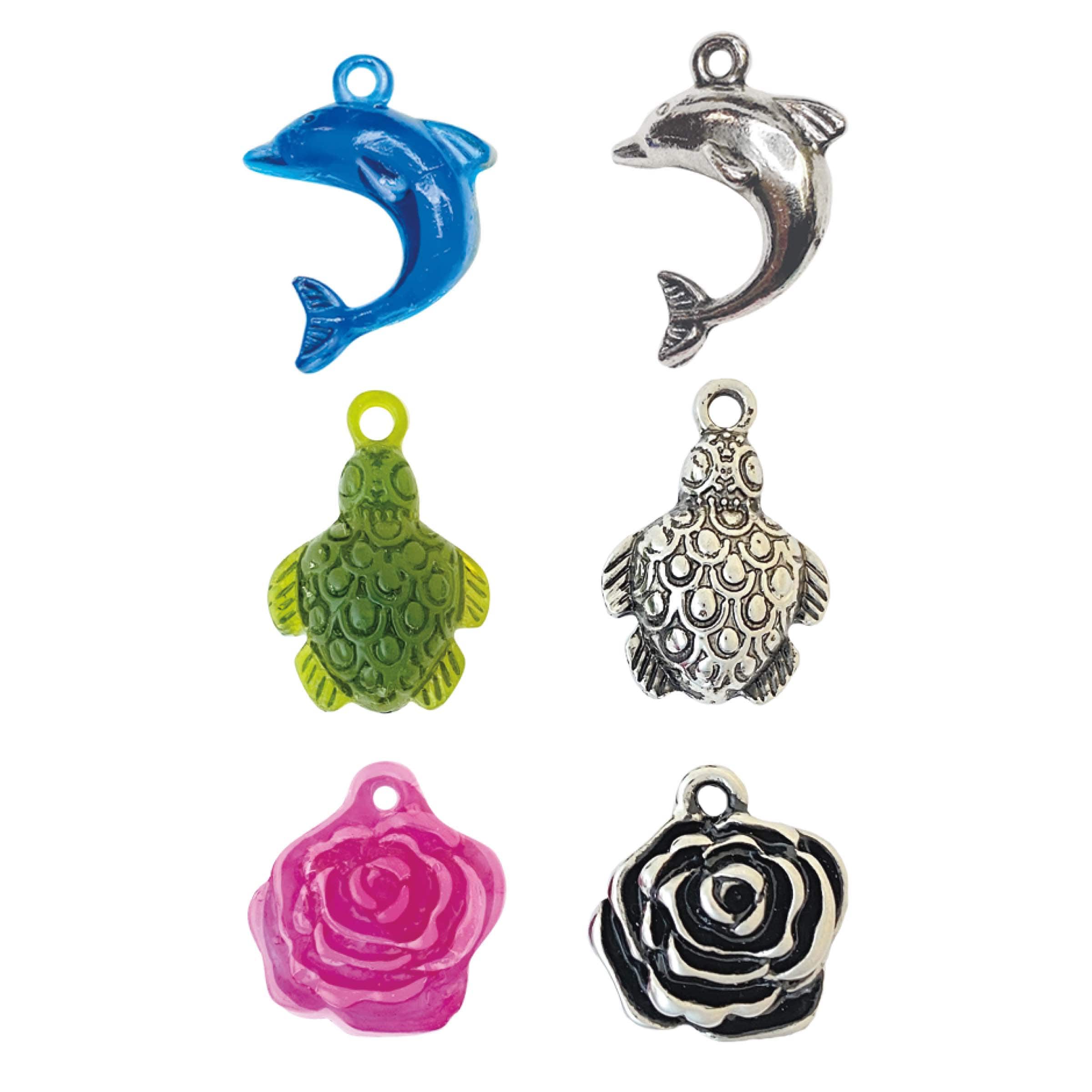 6 Pack: Blue Moon Studio™ UV Resin Craft Silicone Mold Maker Beads