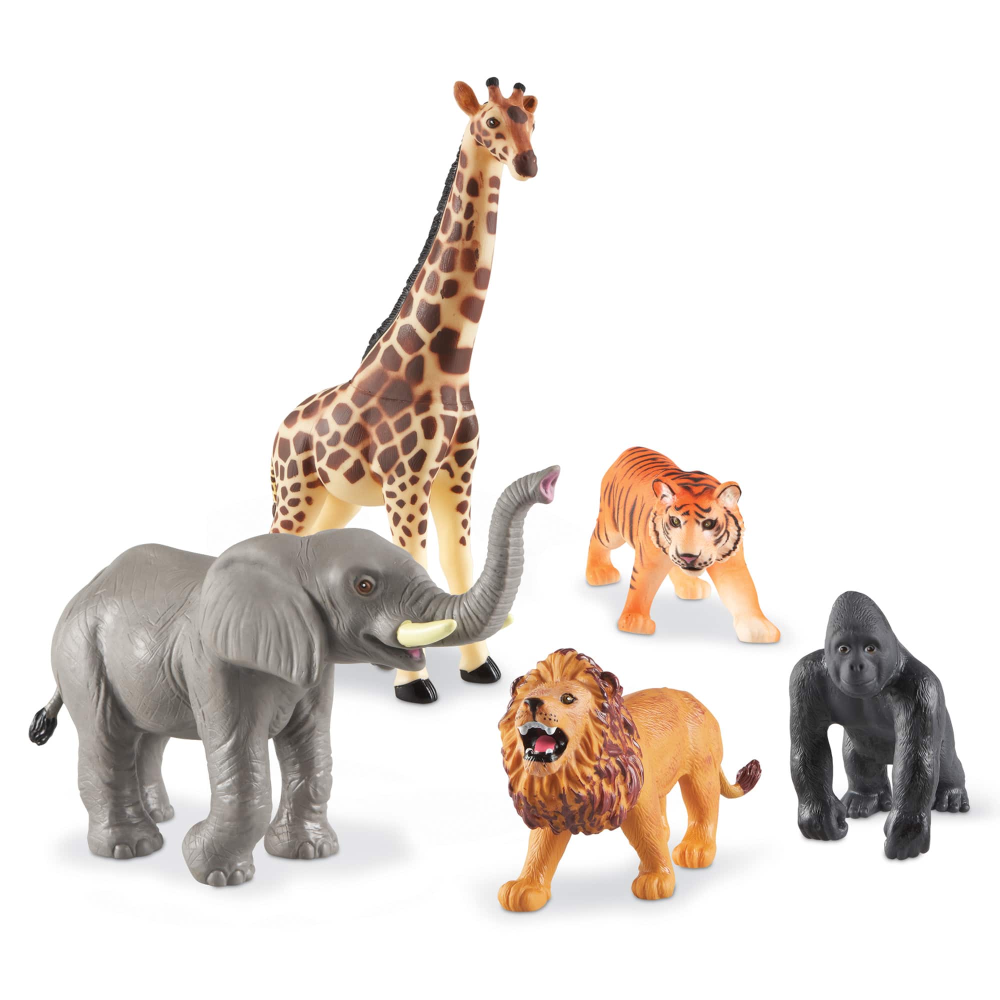 Learning Resources Jumbo Jungle Animals, 5ct.