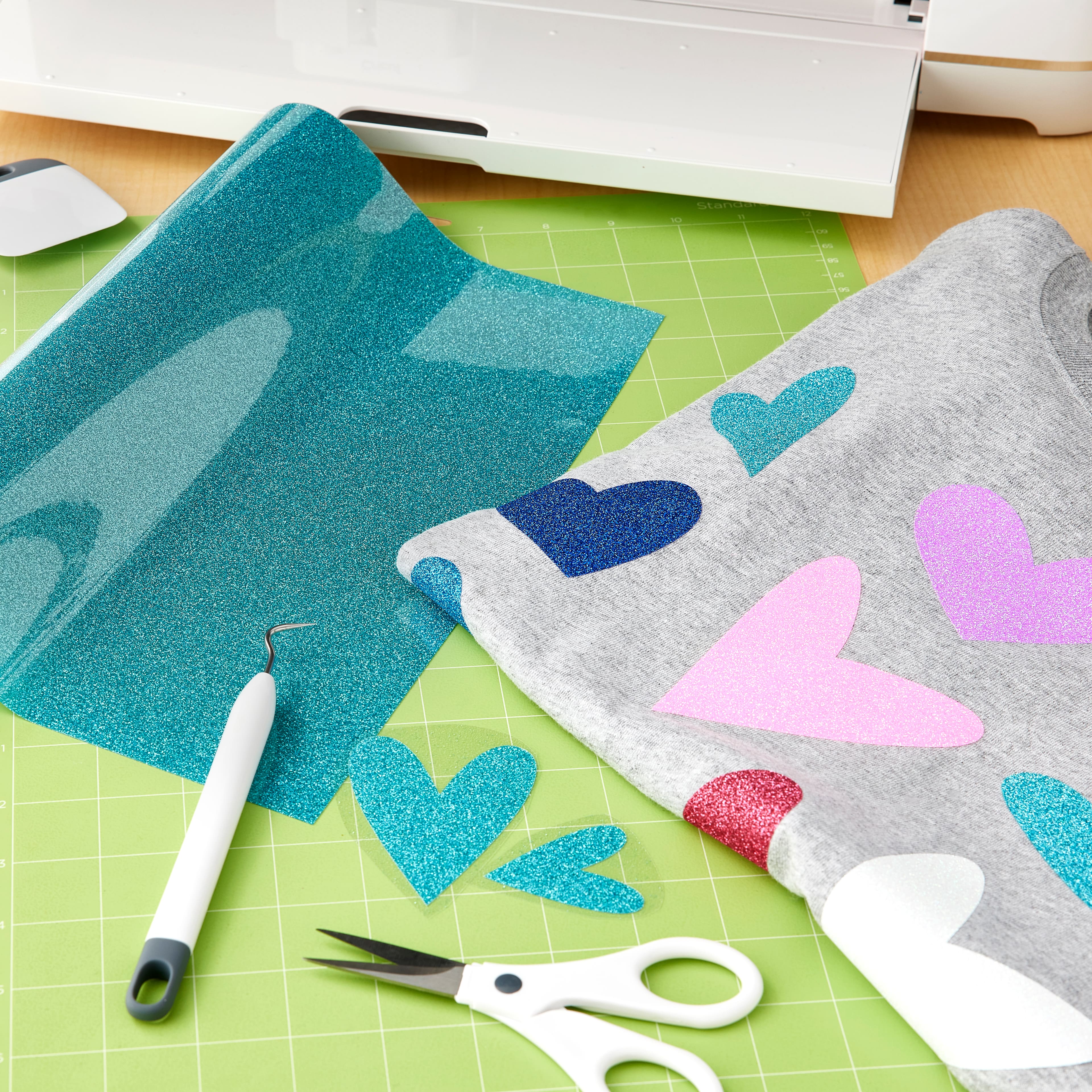 8 Pack: Siser® Glitter Heat Transfer Vinyl