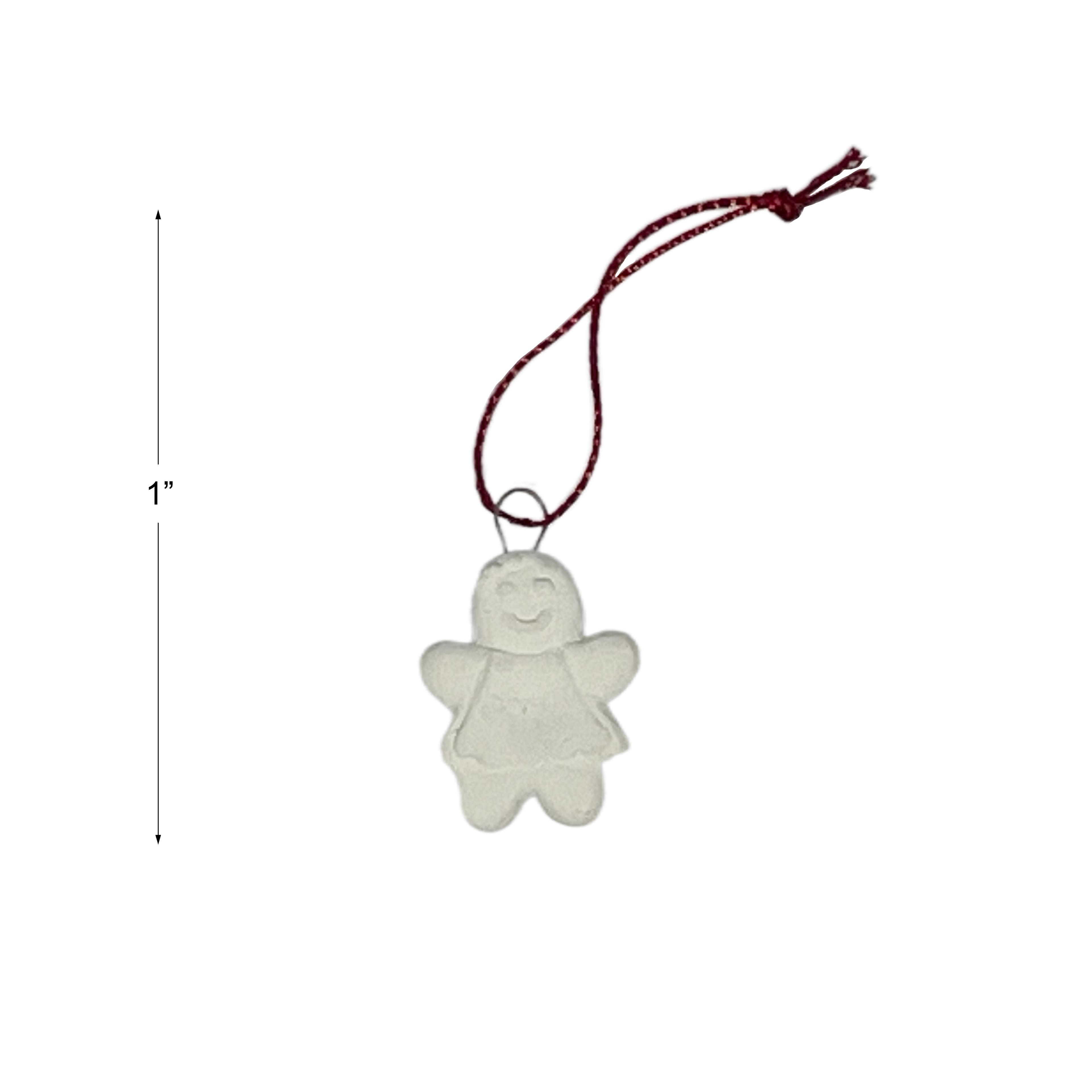 Mini DIY Ceramic Gingerbread Ornament Set by Make Market&#xAE;