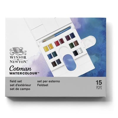 Winsor & Newton™ Cotman Watercolour™ Compact Field Set | Michaels