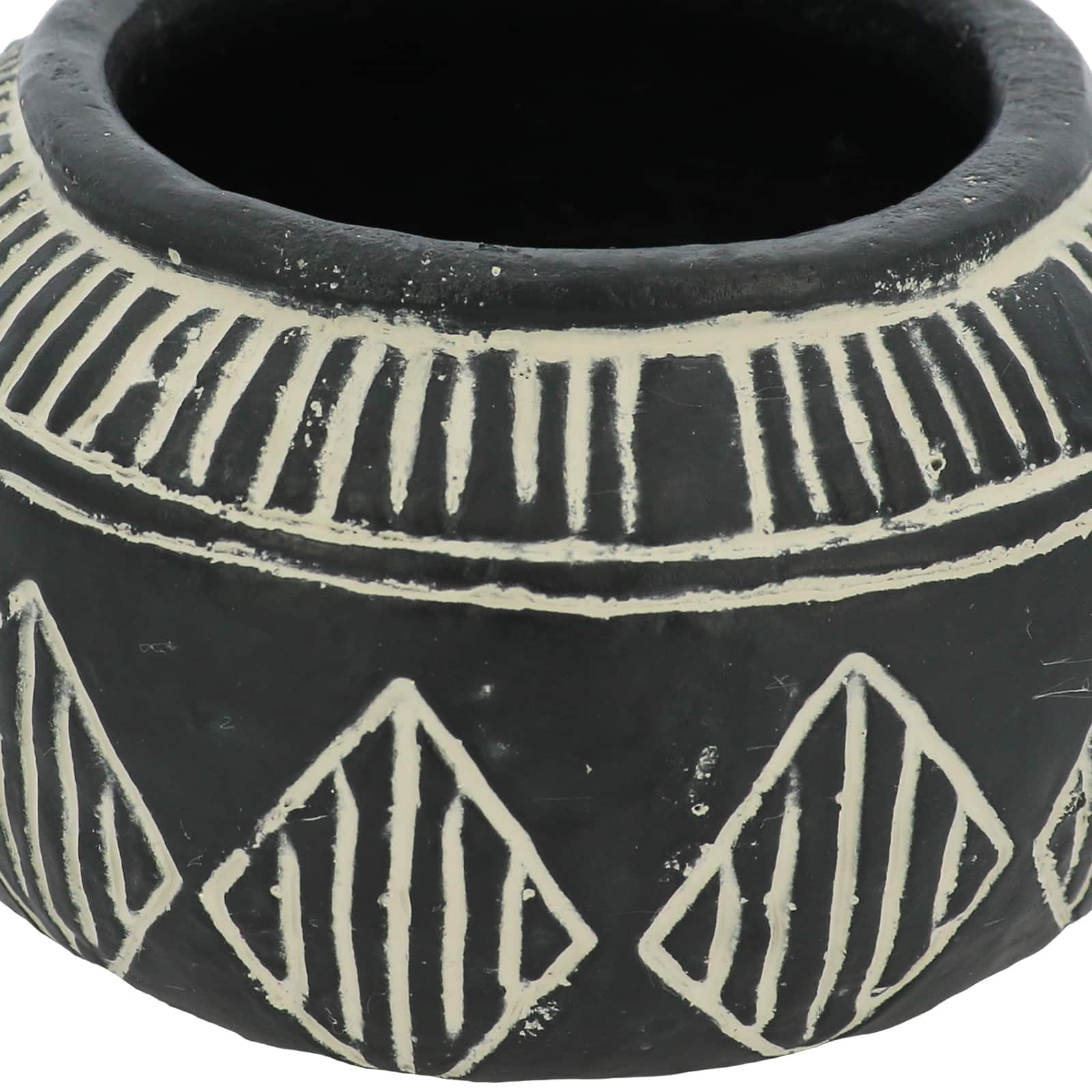 6.5&#x22; Geometric Print Decorative Container by Ashland&#xAE;