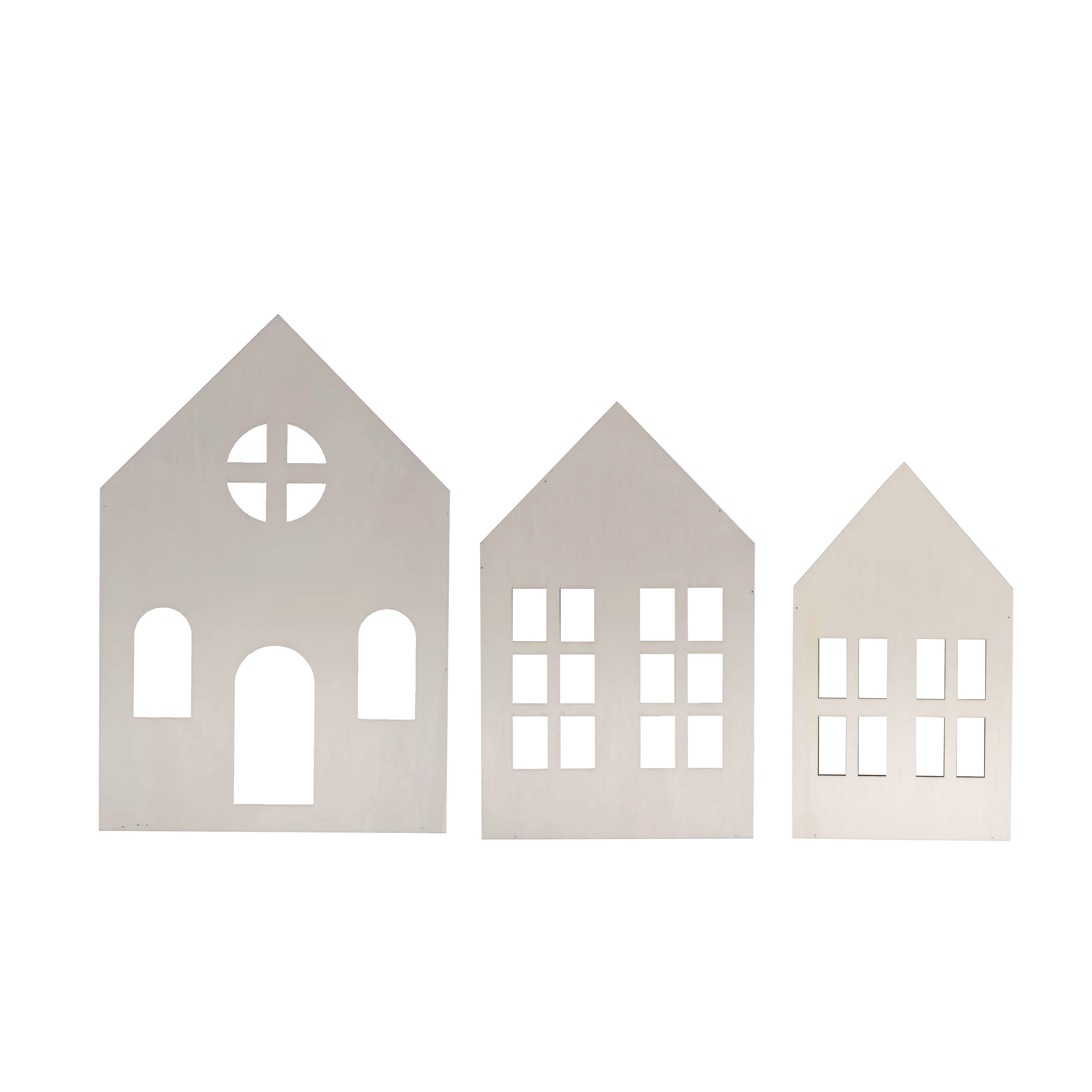 8 Pack: Plywood Nested Home Set by Make Market®