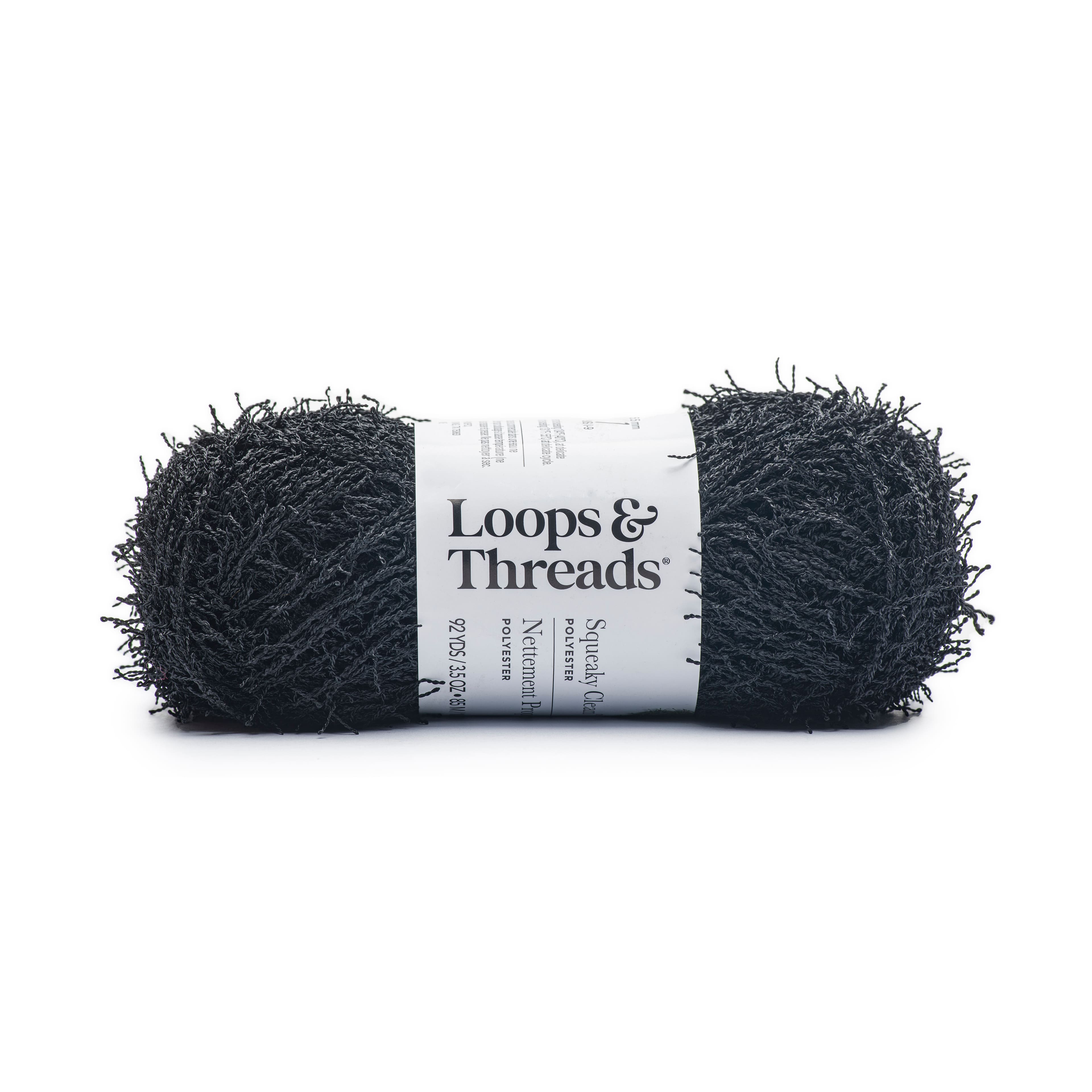 15 Pack: Squeaky Clean™ Solid Yarn by Loops & Threads®