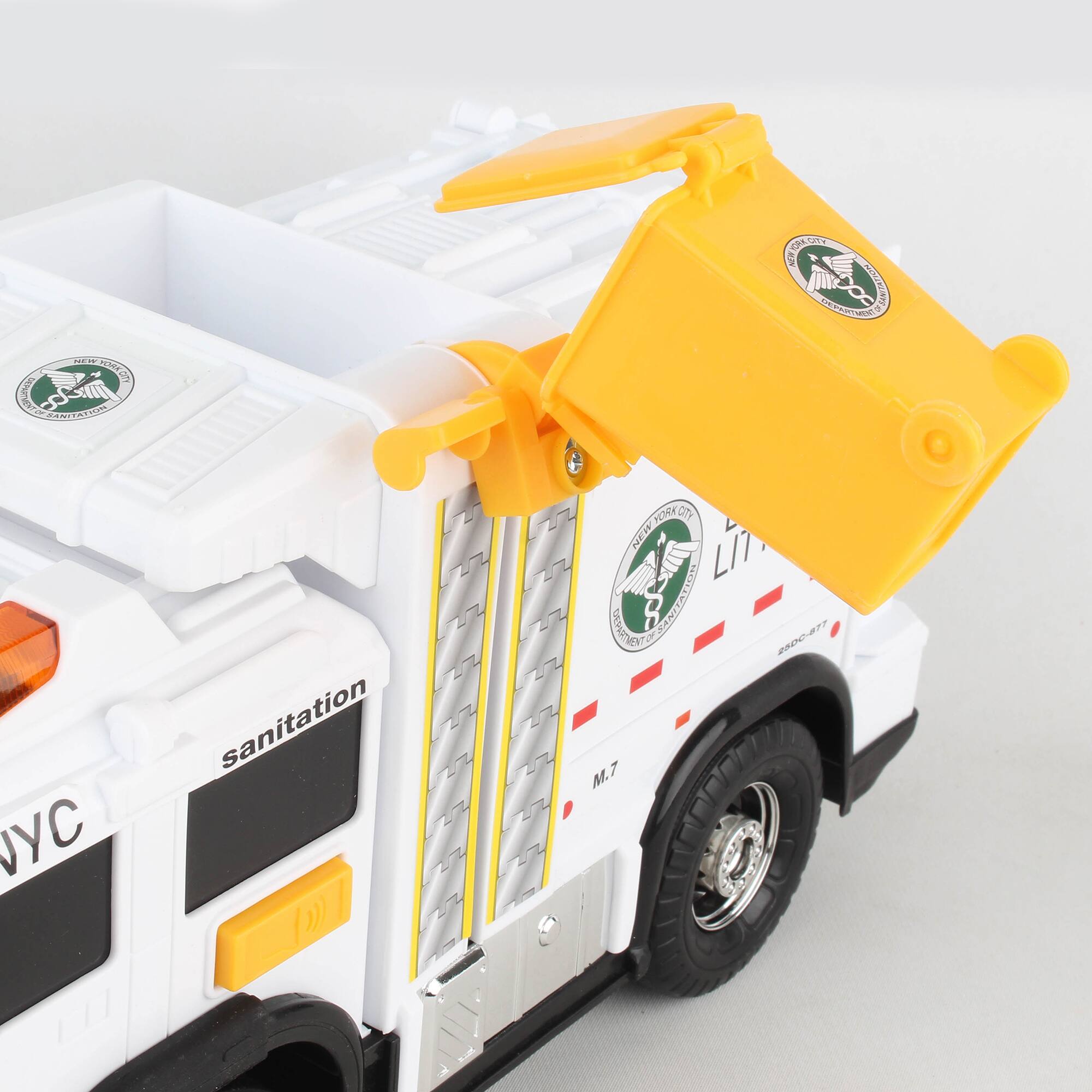 Daron NYC Department of Sanitation Garbage Truck Toy