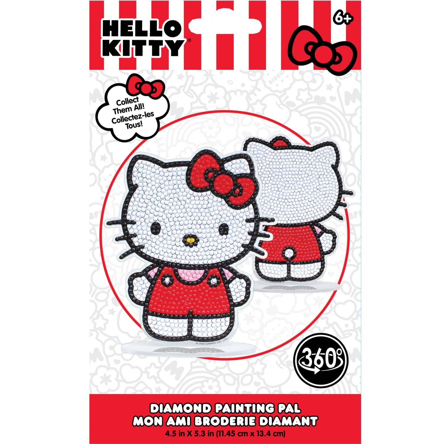 Camelot&#xAE; Dots Red Hello Kitty&#xAE; Diamond Painting Pal Kit