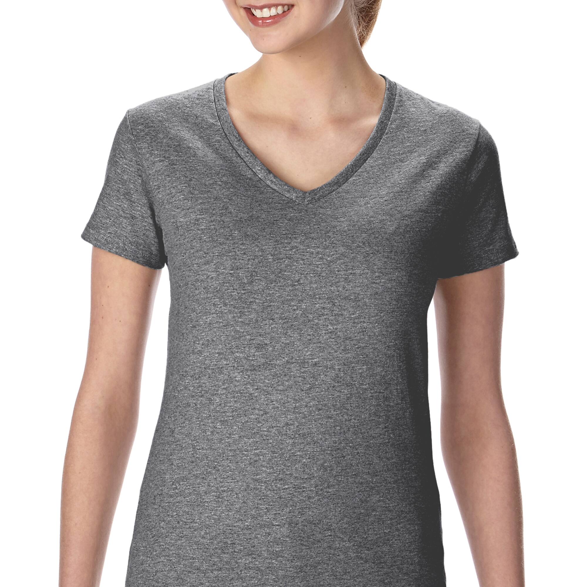 Gildan&#xAE; Short Sleeve Ladies&#x27; V-Neck T-Shirt