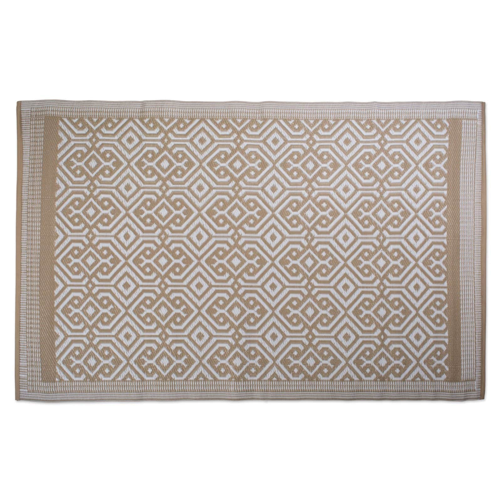 DII&#xAE; Taupe Moroccan Outdoor Rug, 4ft. x 6ft.