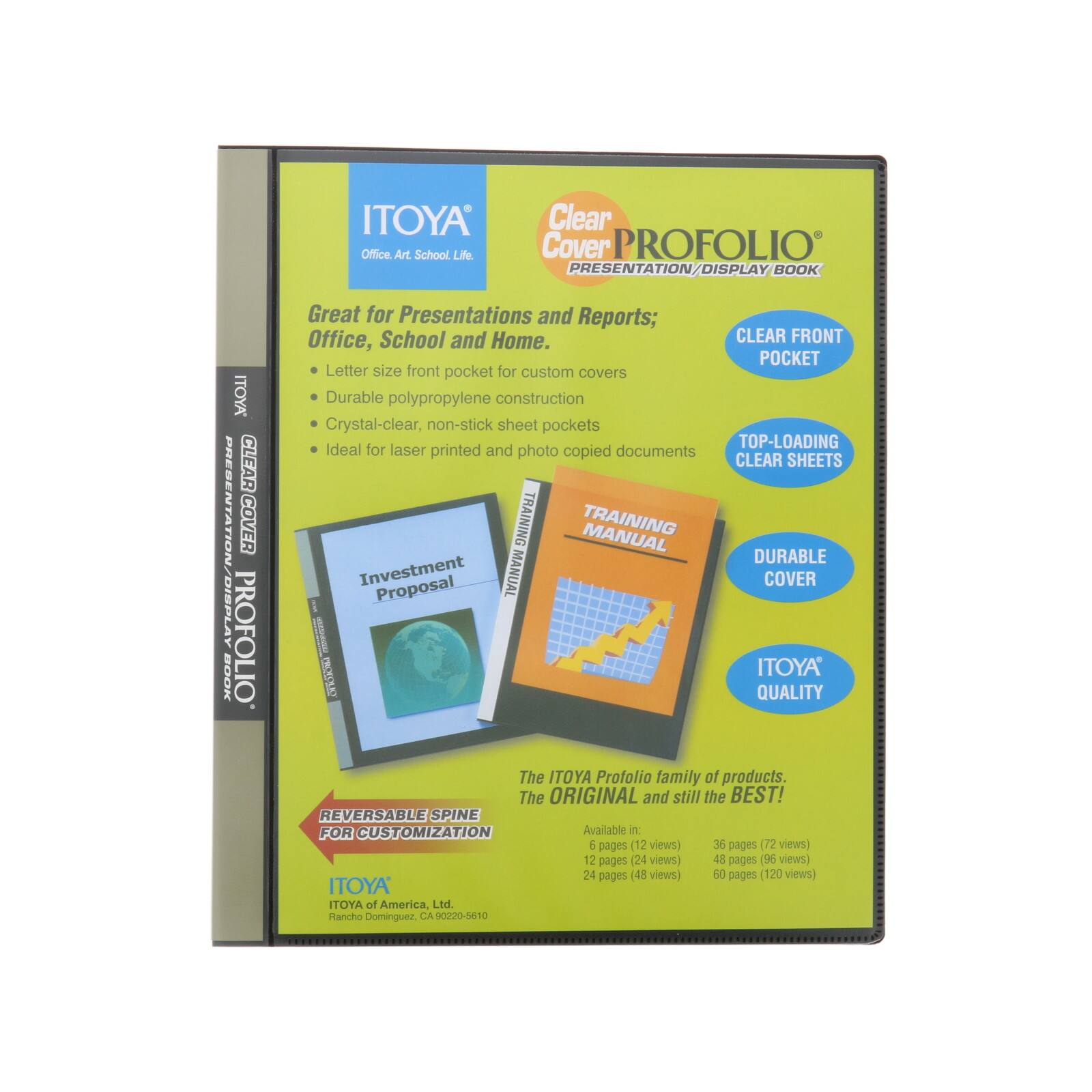 Itoya&#xAE; Clear Cover Profolio&#xAE;