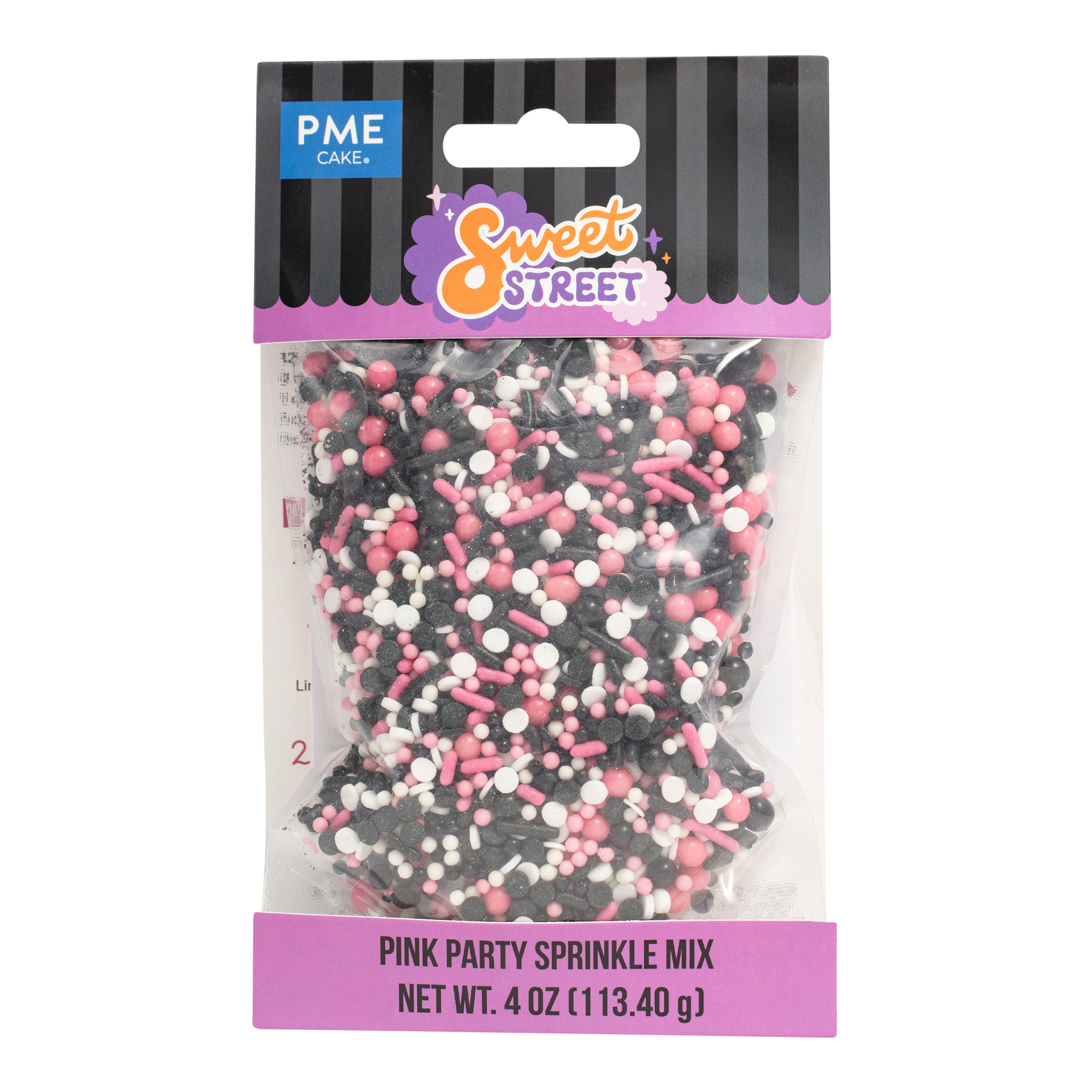 PME Cake Sweet Street&#xAE; Pink Party Sprinkle Mix