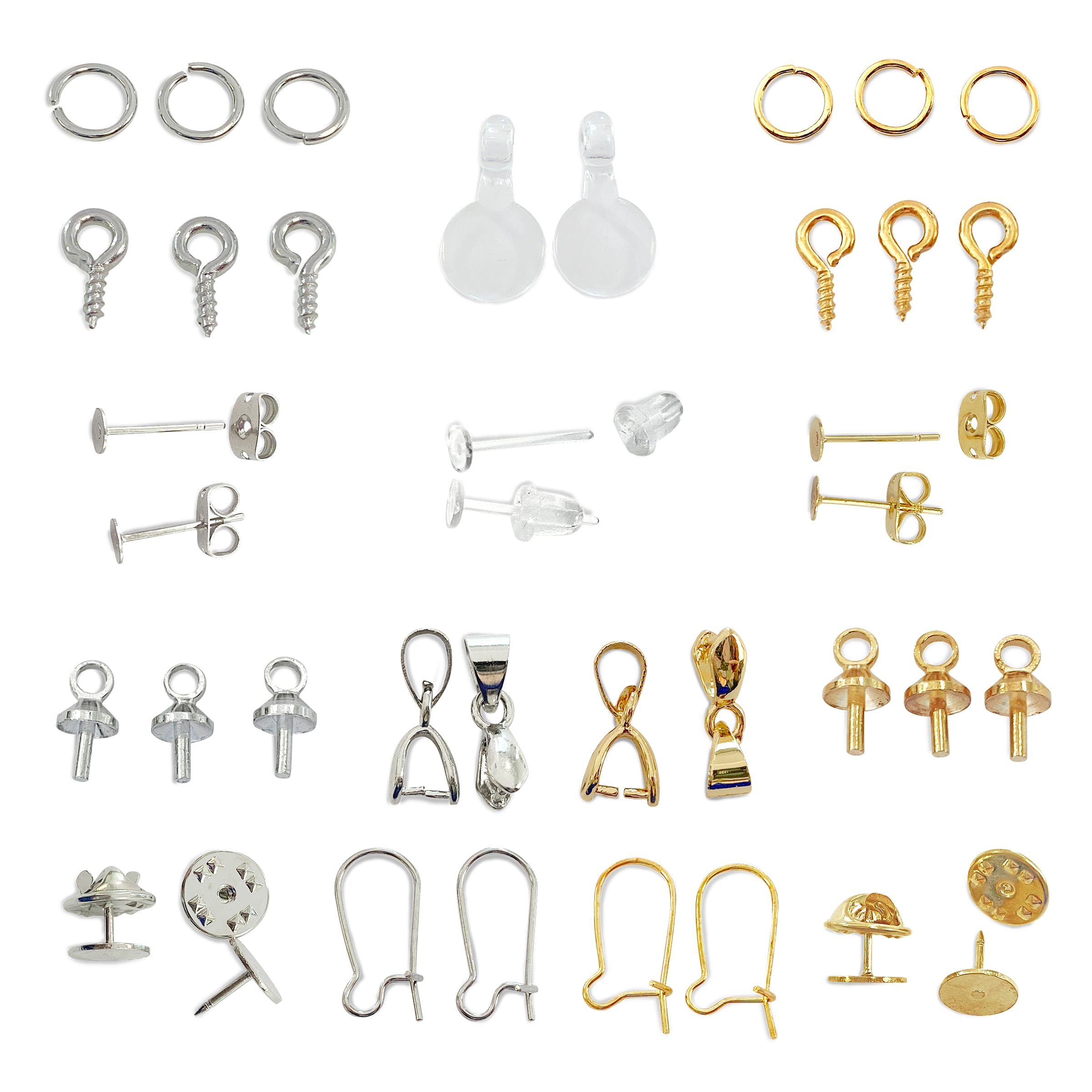 6 Pack: Blue Moon Studio™ UV Resin Craft Mega Findings Set