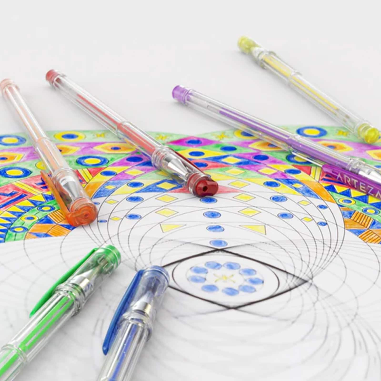 Arteza&#xAE; 60 Color Gel Pen Set