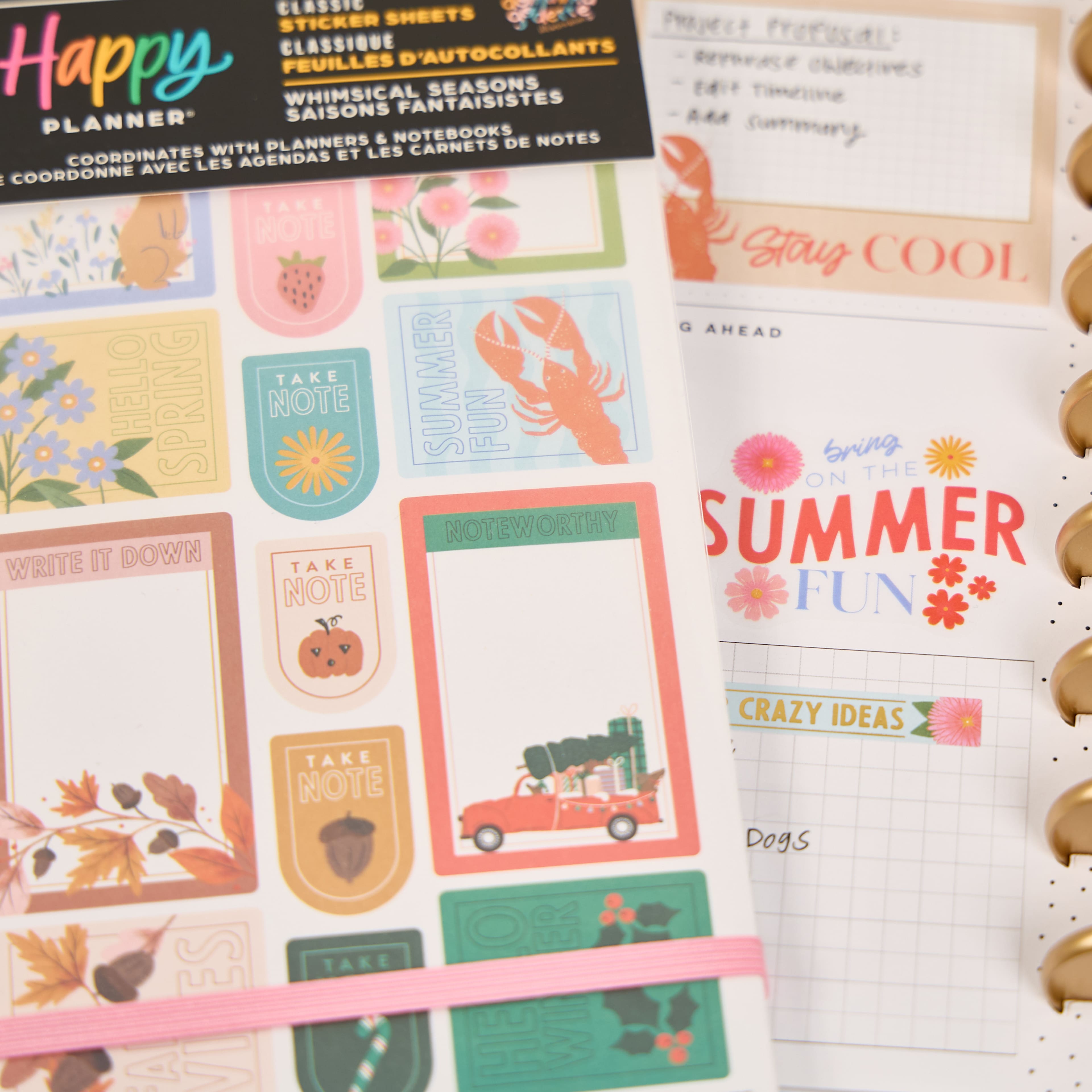 The Classic Happy Planner&#xAE; Whimsical Seasons Stickers