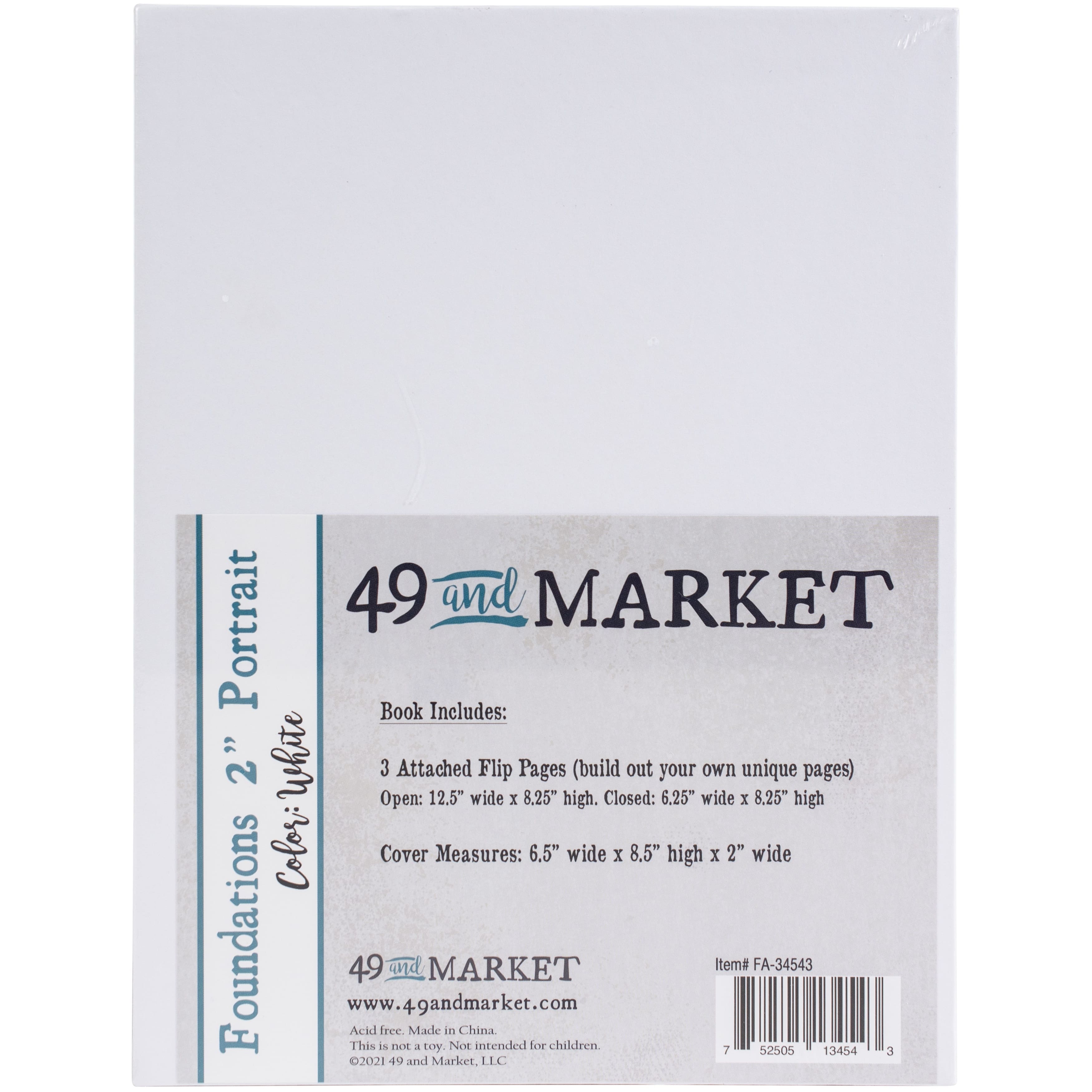 49 And Market Foundations 2&#x22; Portrait Album 