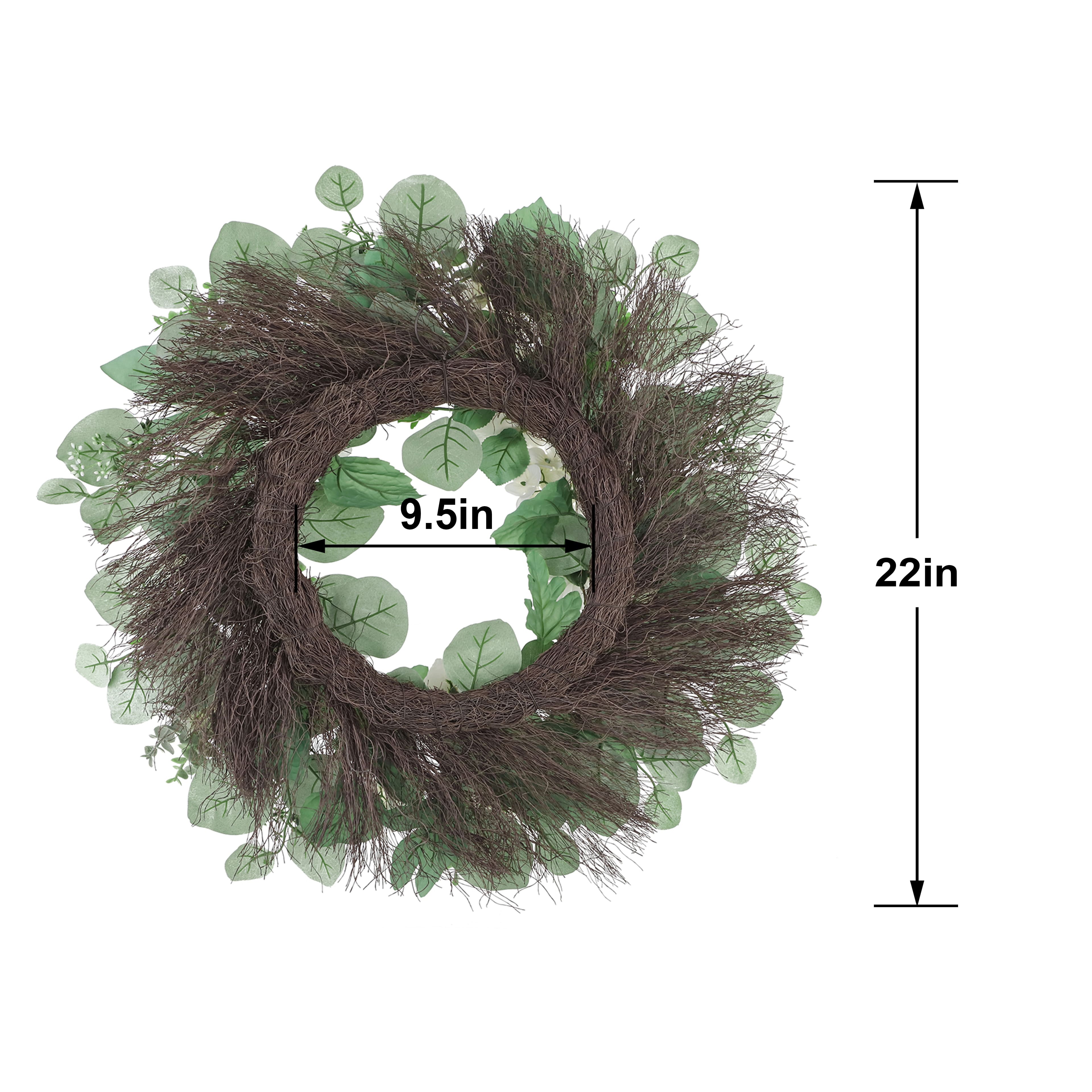 22&#x22; White Cabbage Rose &#x26; Carnation Wreath by Ashland&#xAE;