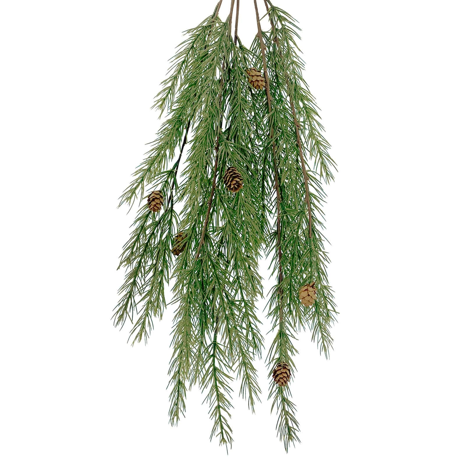 19&#x22; Hanging Pine with Mini Pinecone Deluxe Bush by Ashland&#xAE;