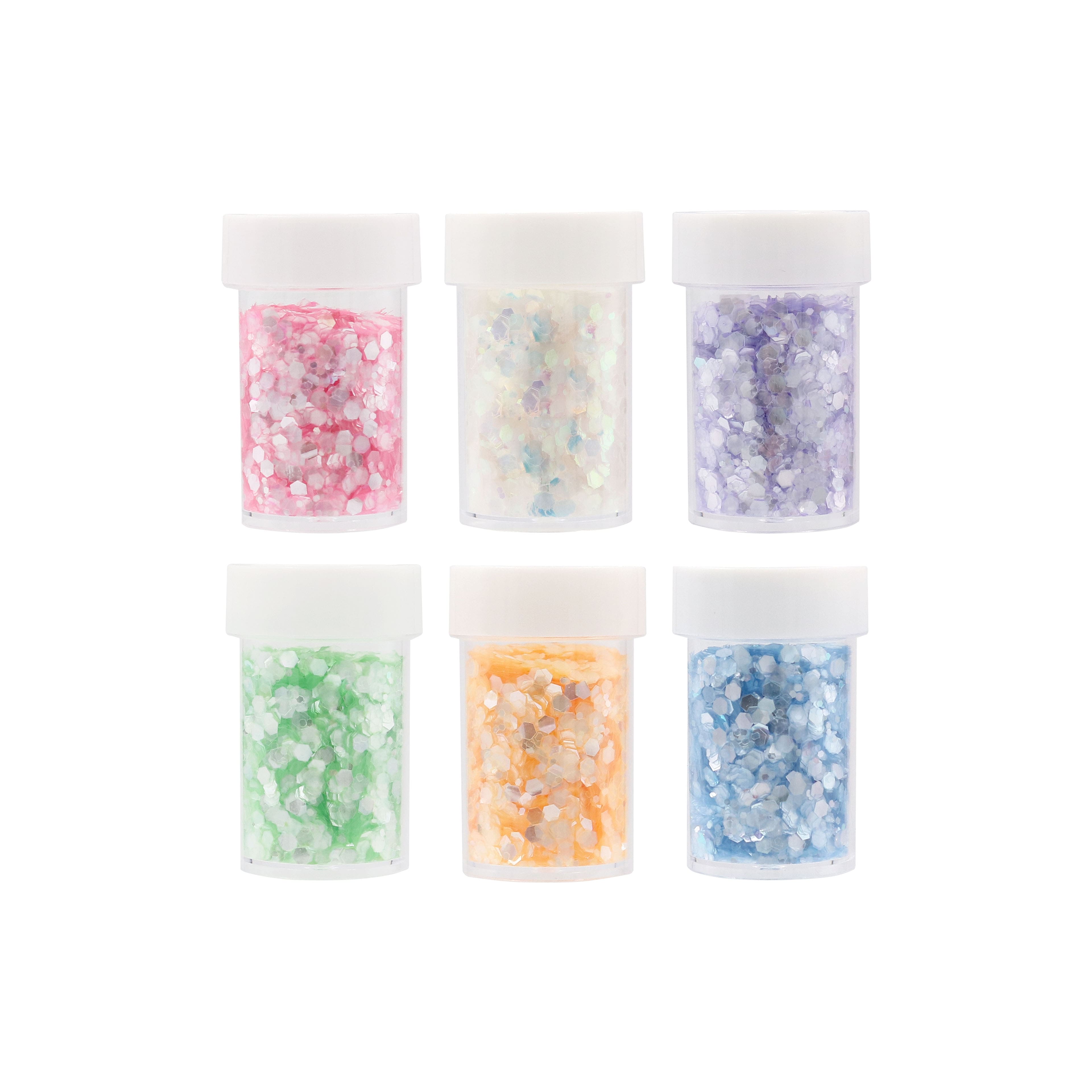Pretty Pastel Glitter Shaker Pack by Creatology™