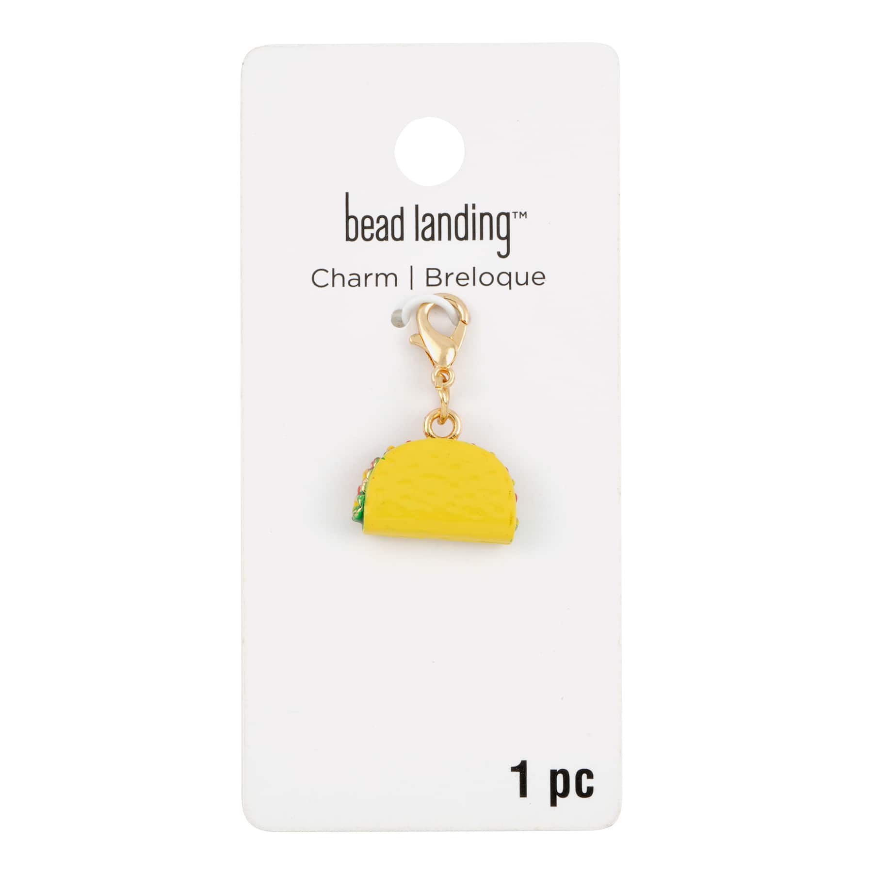 12 Pack: Taco Charm by Bead Landing&#x2122;