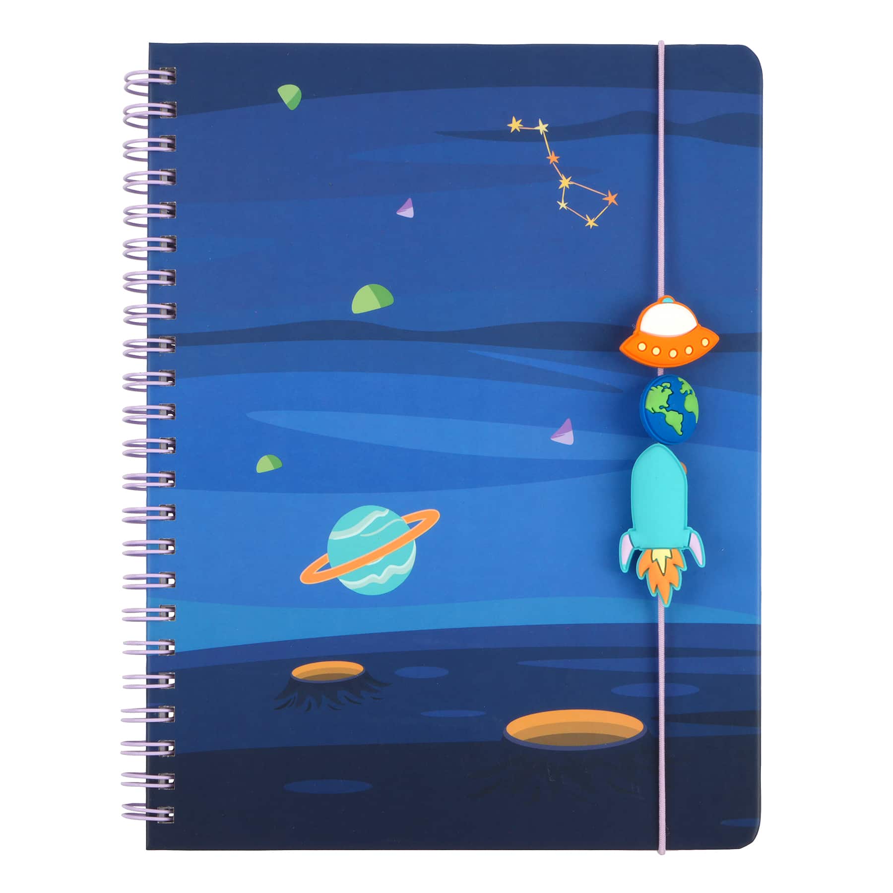 Back to Class Space Spiral Notebook by Creatology&#x2122;
