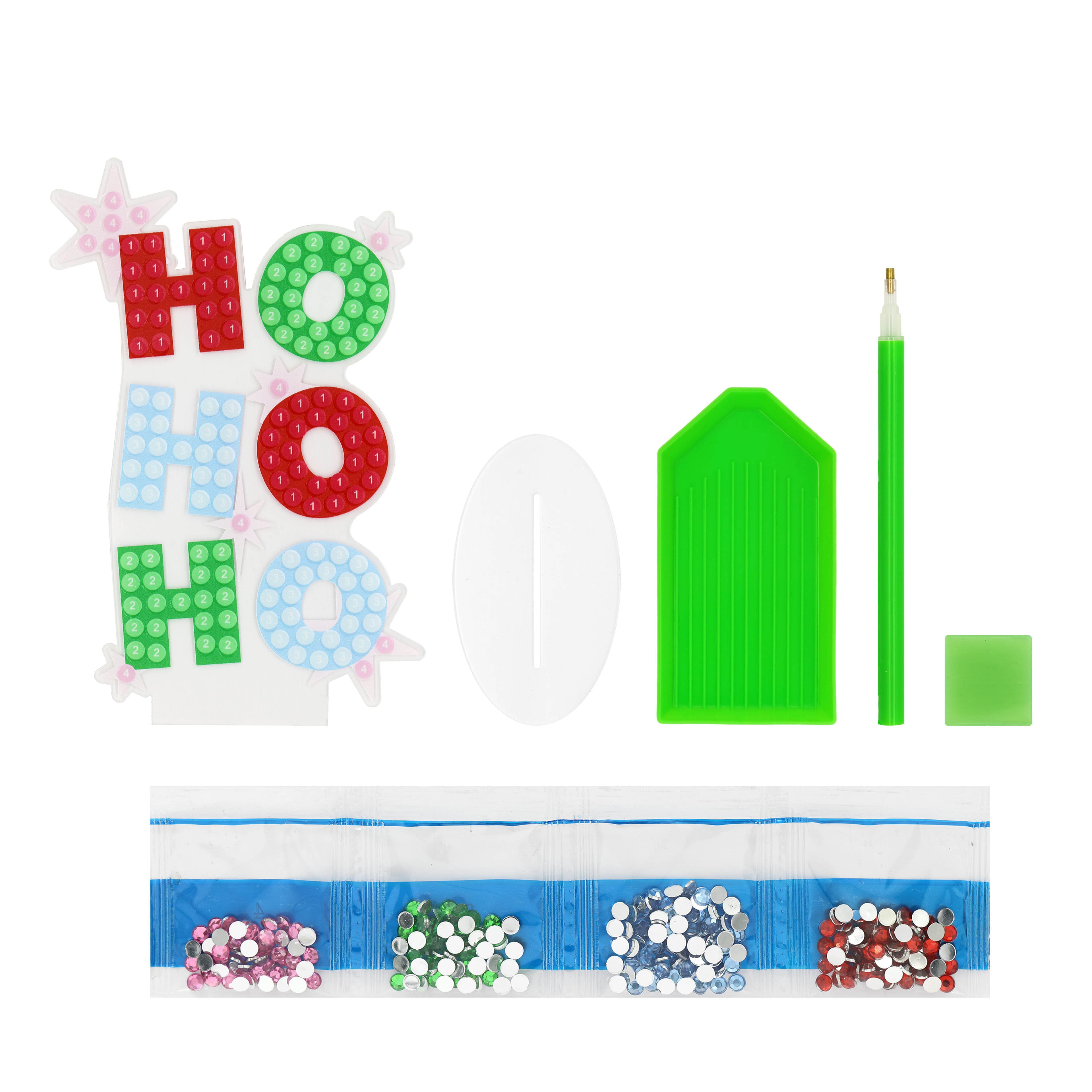 Ho Ho Ho Diamond Art Kit by Creatology&#x2122;