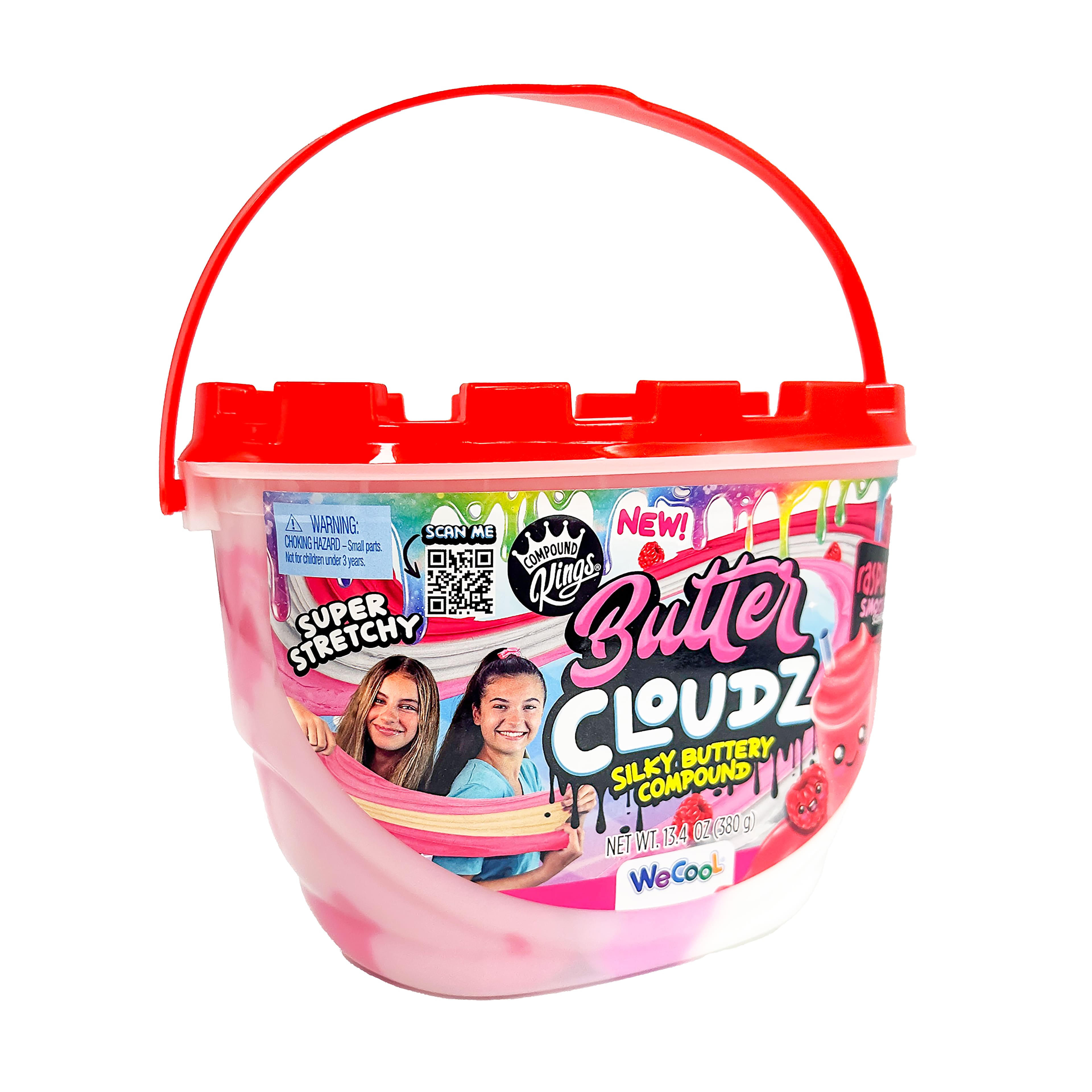 Compound Kings&#xAE; Rasberry Smoothie Butter Cloudz Scented Slime